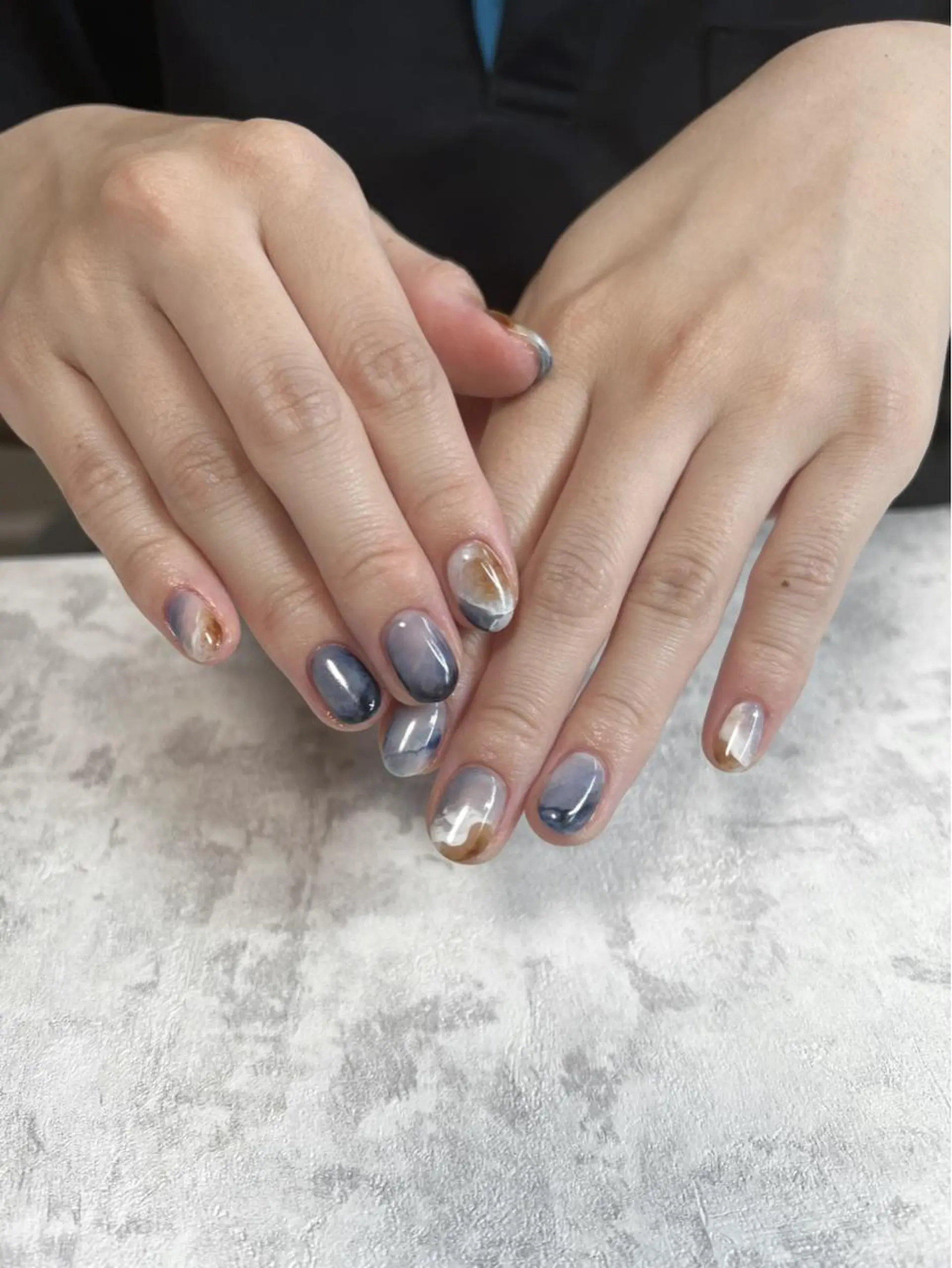 ネイル ハンドネイル 𝑺 𝒏𝒂𝒊𝒍✳︎のネイルデザイン