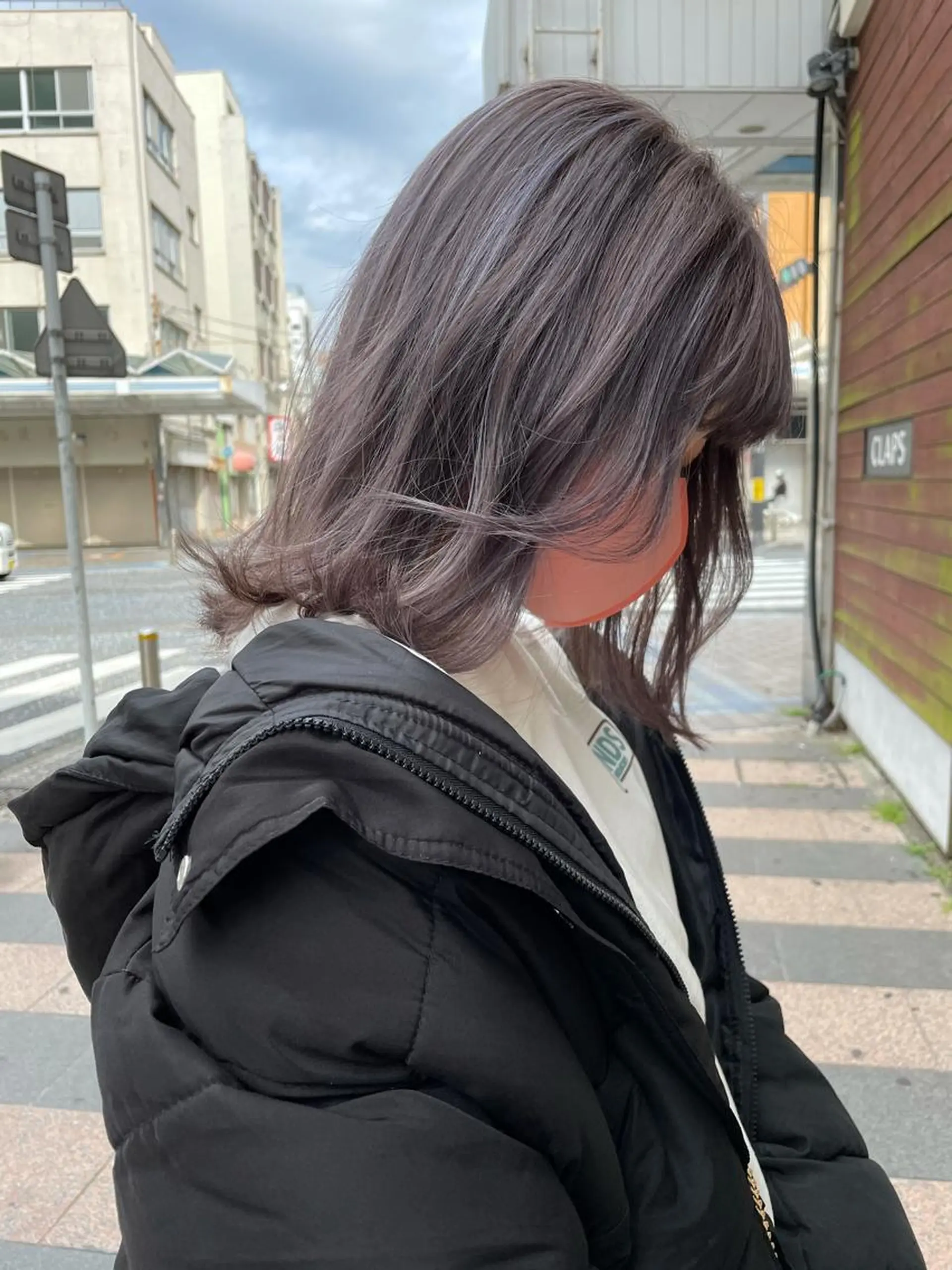 ミディアム カラー 🍋透け感カラー🍃 オリーブ🍐Kahoのヘアスタイル