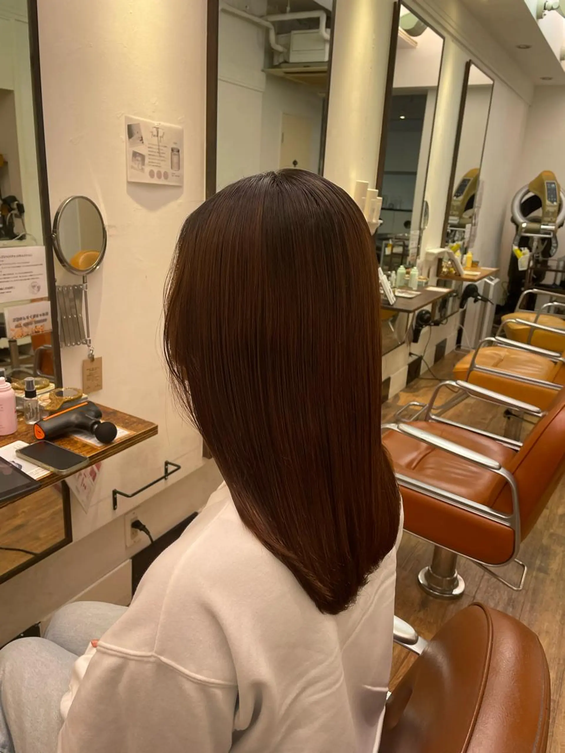 ロング カラー 髪質改善 トリートメント トリートメント 川上拓真 ✂︎学芸大学のヘアスタイル