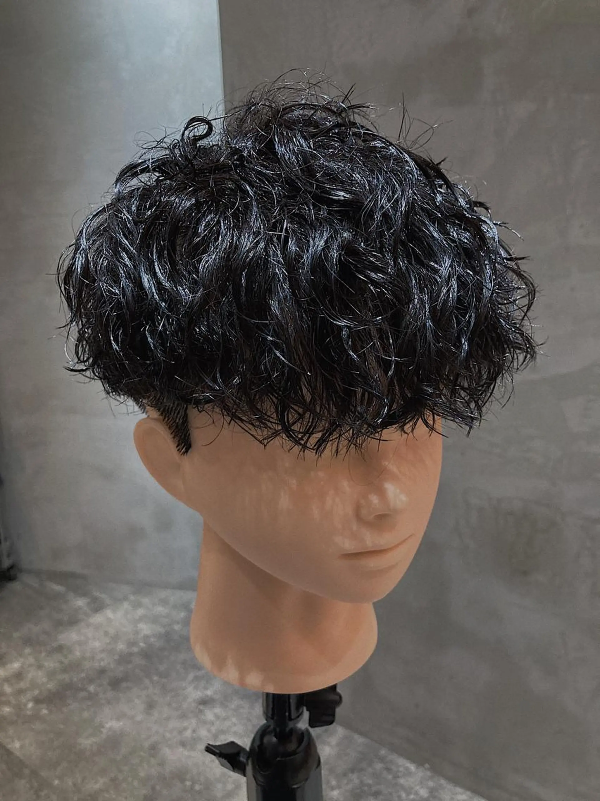 ショート パーマ メンズ fifth JINGUMAE所属・波巻きスパイラルパー マ/シャドウパーマ駿のヘアスタイル