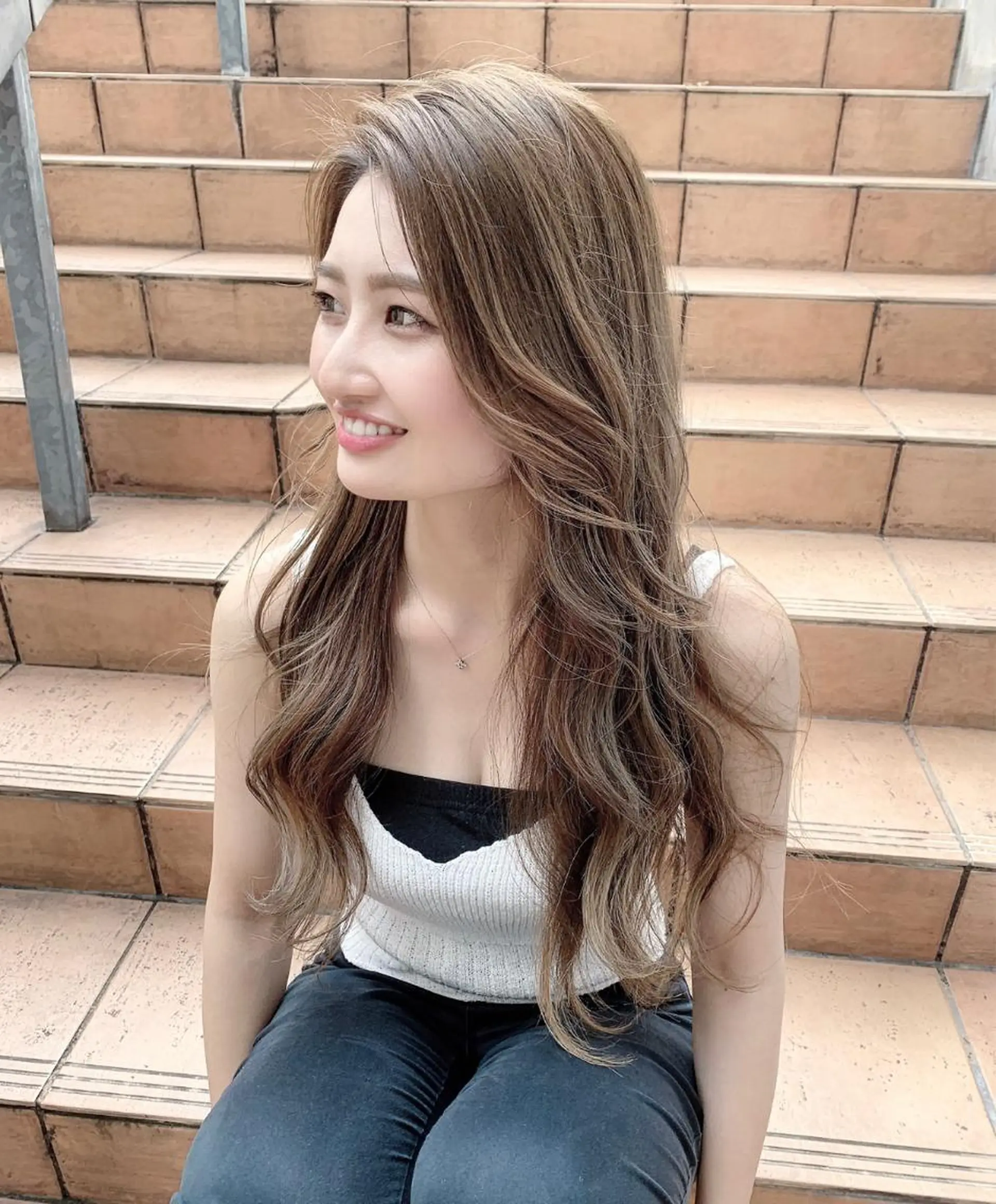 ロング カラー box  mico. mutsumiのヘアスタイル