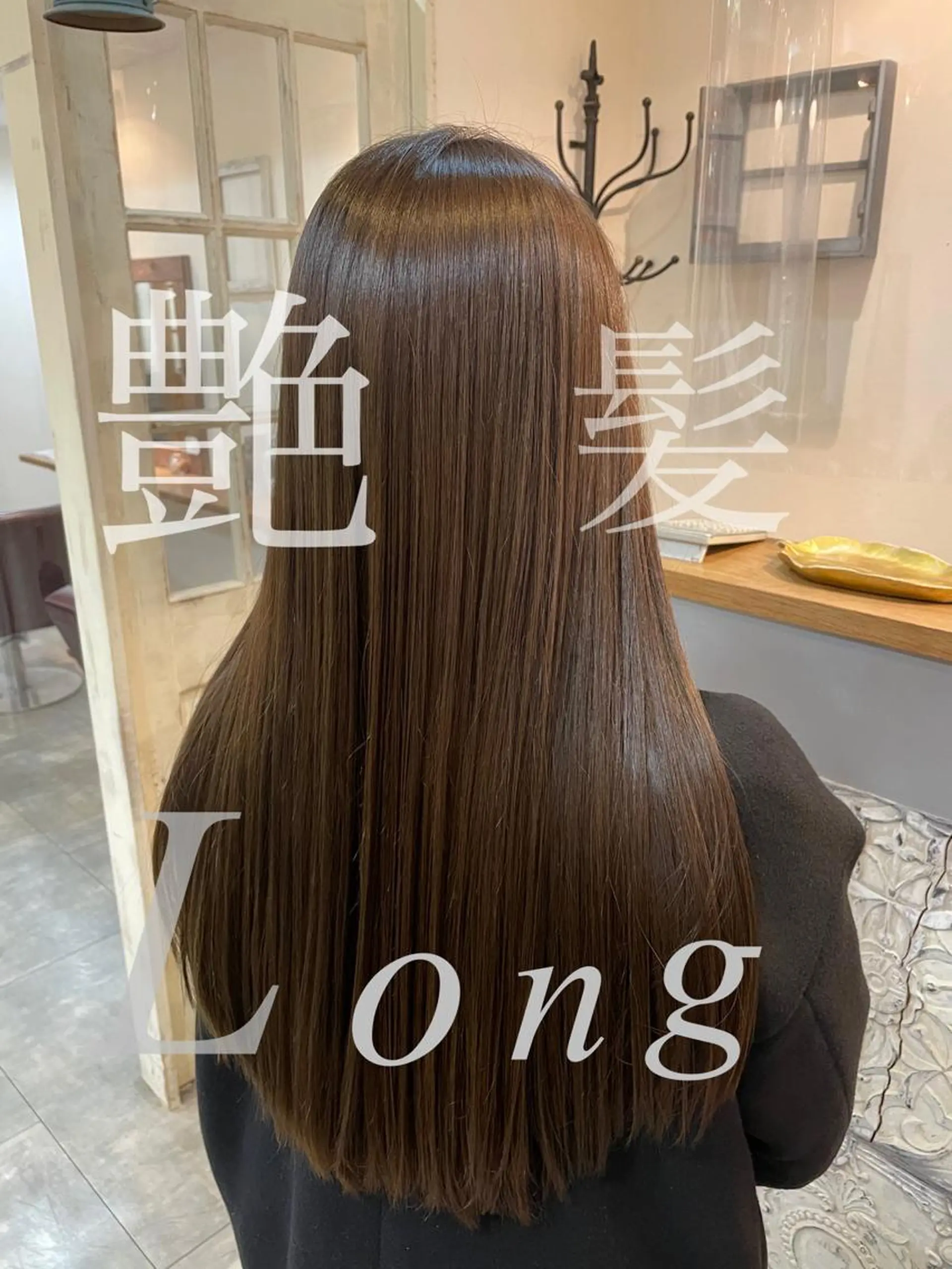 ロング 福田 ジュンキのヘアスタイル