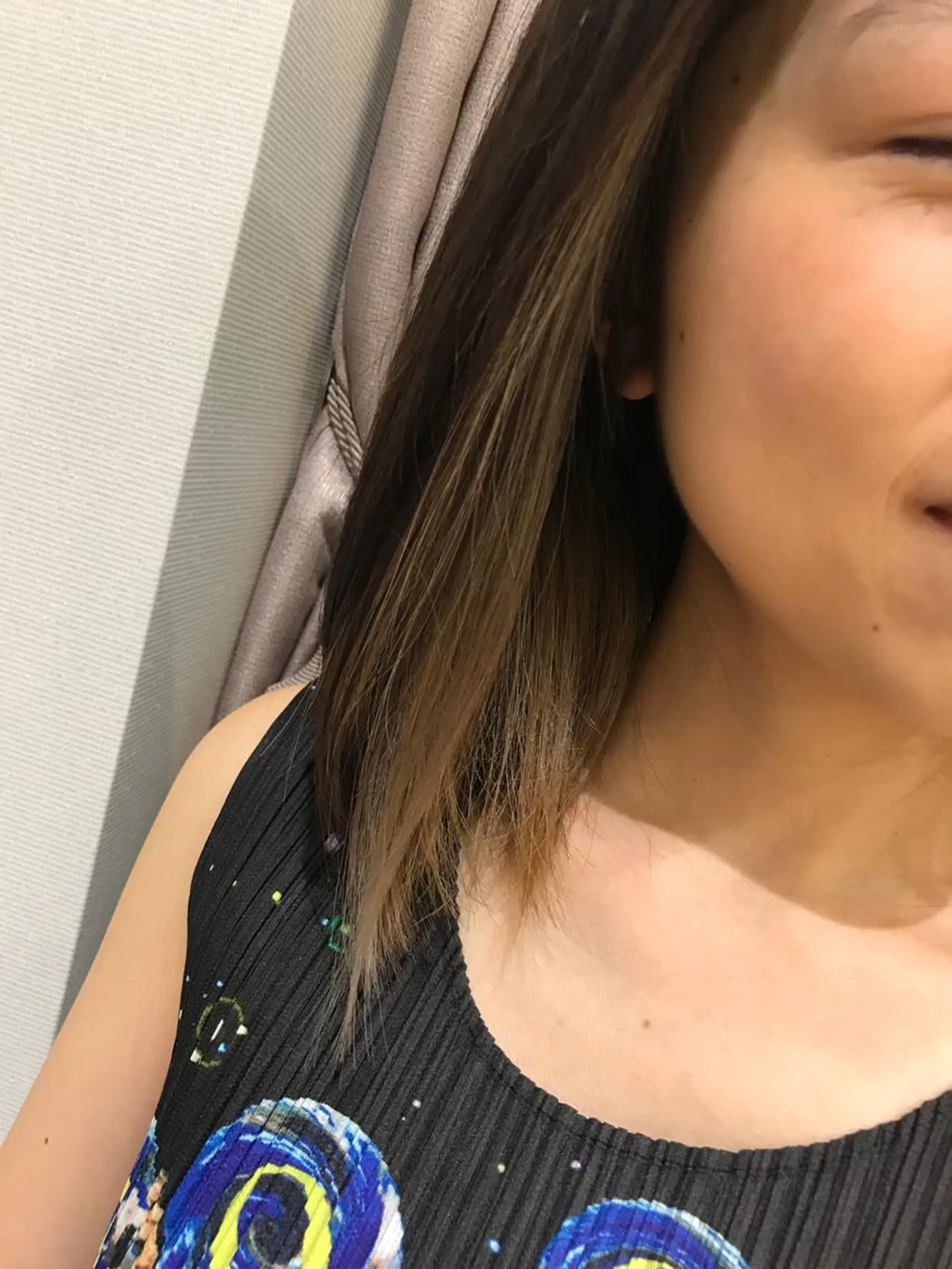 ミディアム 江崎 わか子のヘアスタイル