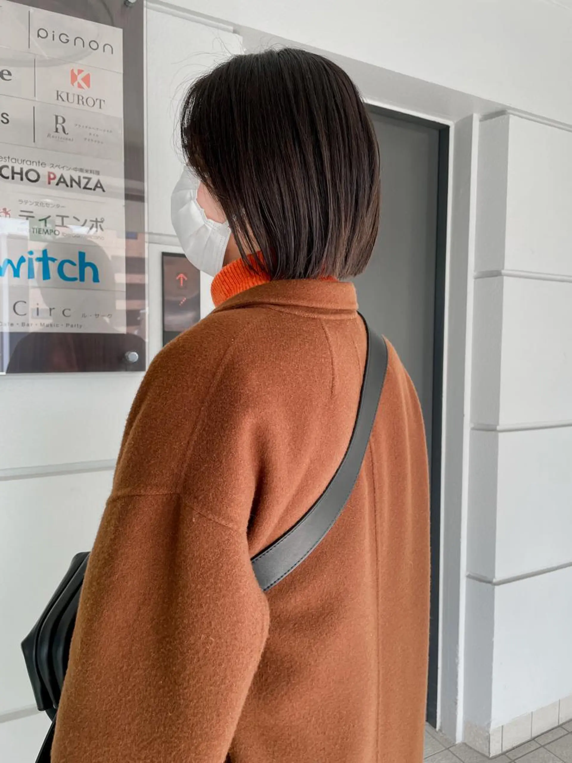 ショート カラー gotoday天神所属・緒方リエ 時短ショート・ボブのヘアスタイル