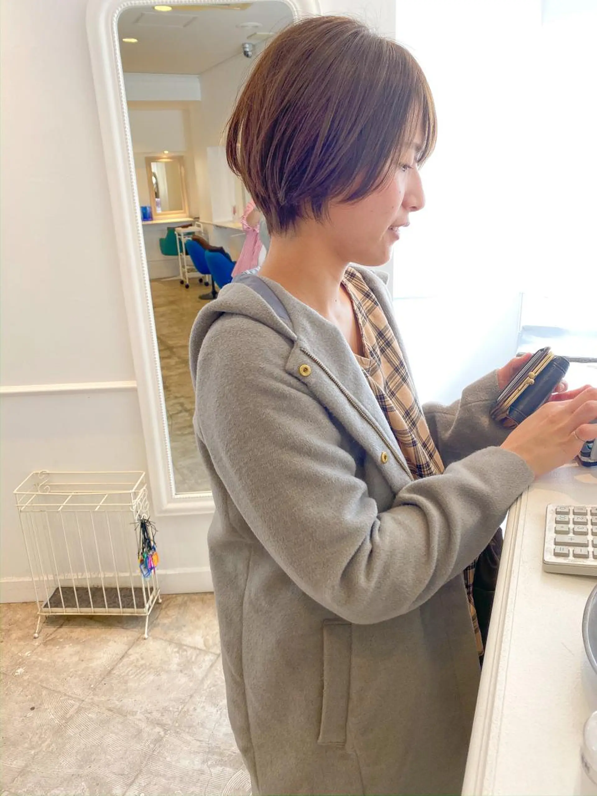 ショート chord seventhのヘアスタイル