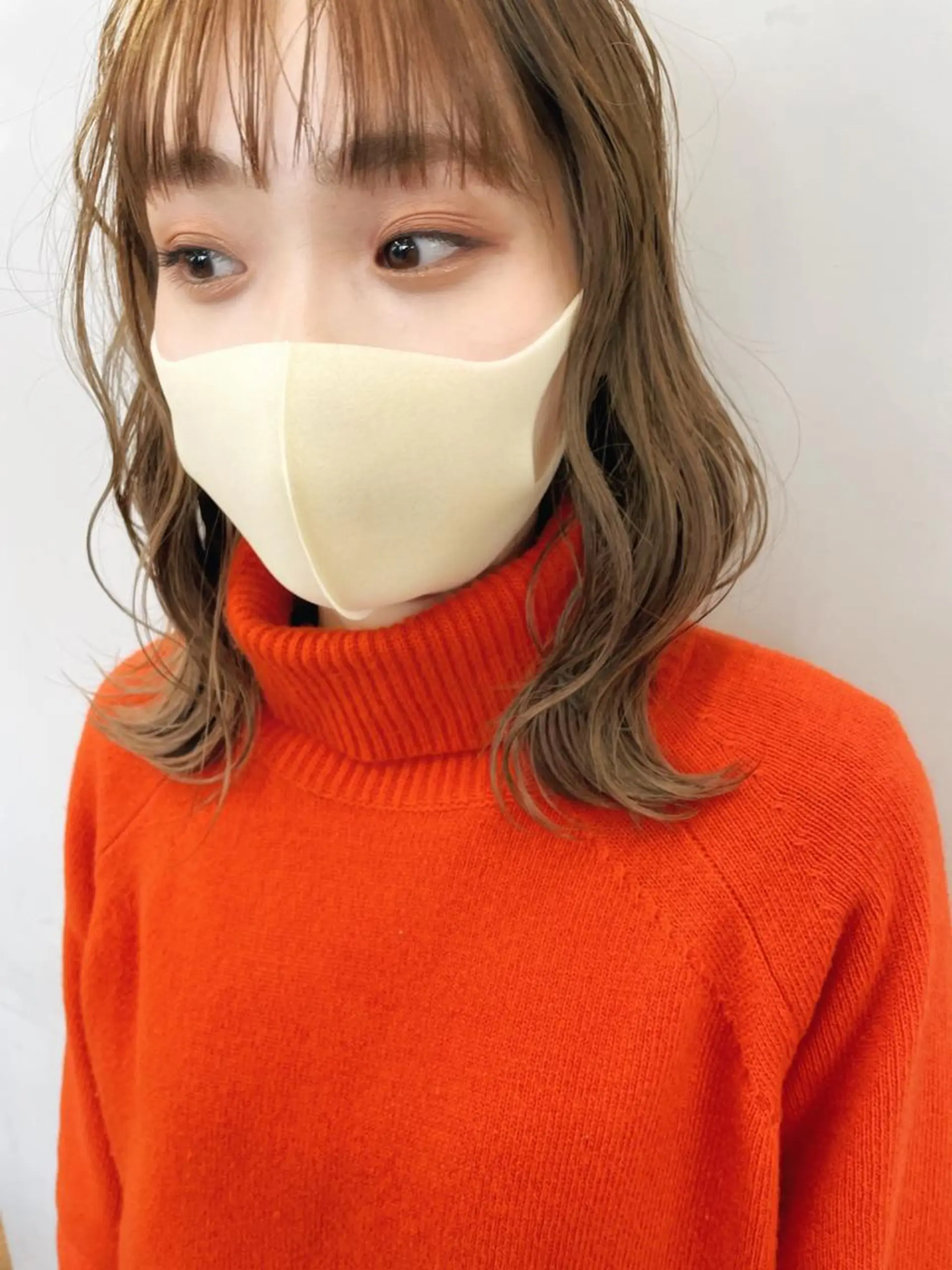 ミディアム カット ヘアカラー トリートメント 関 京磨のヘアスタイル