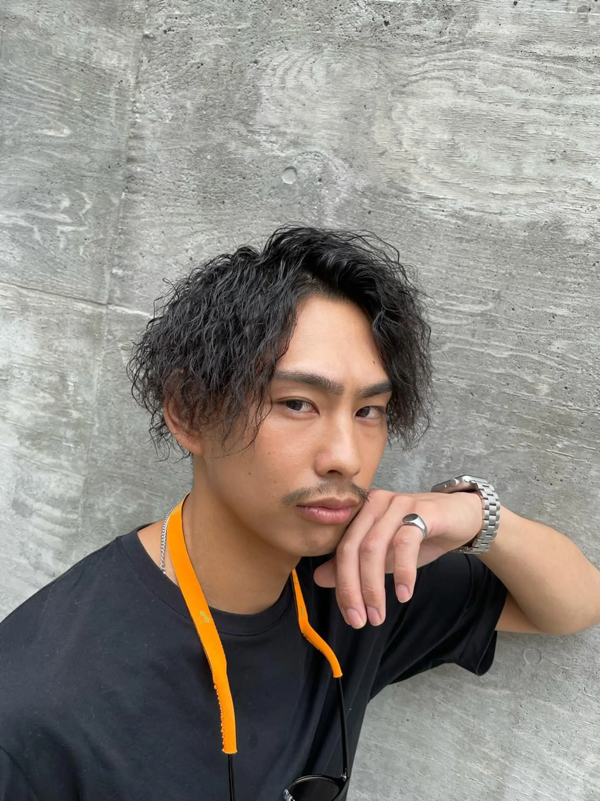 パーマ メンズ カット ヘアカラー パーマ パーマPrivate SalonNoa名駅のヘアスタイル