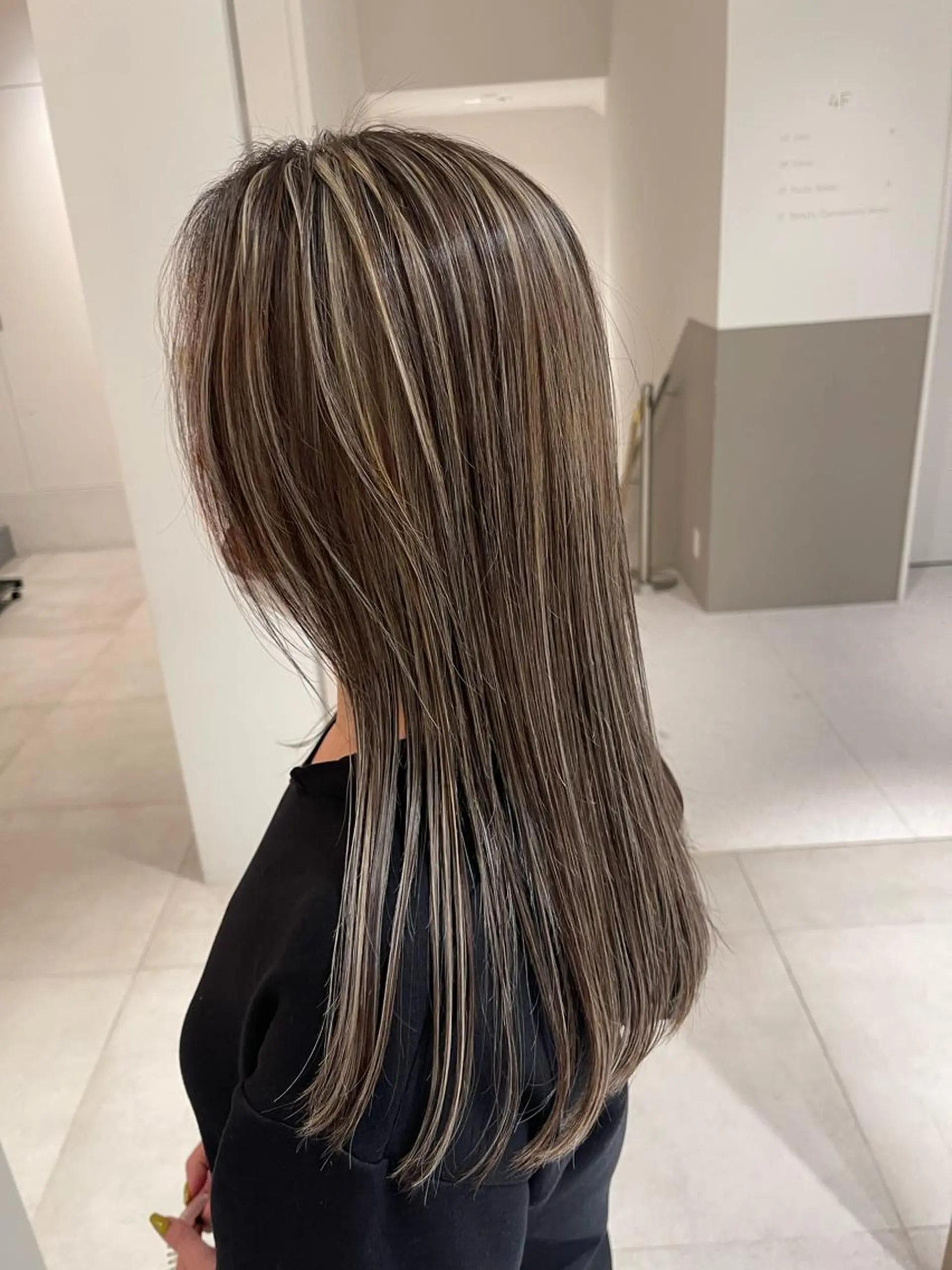 セミロング レイヤーカット/ボブ /縮毛矯正✨大輝のヘアスタイル