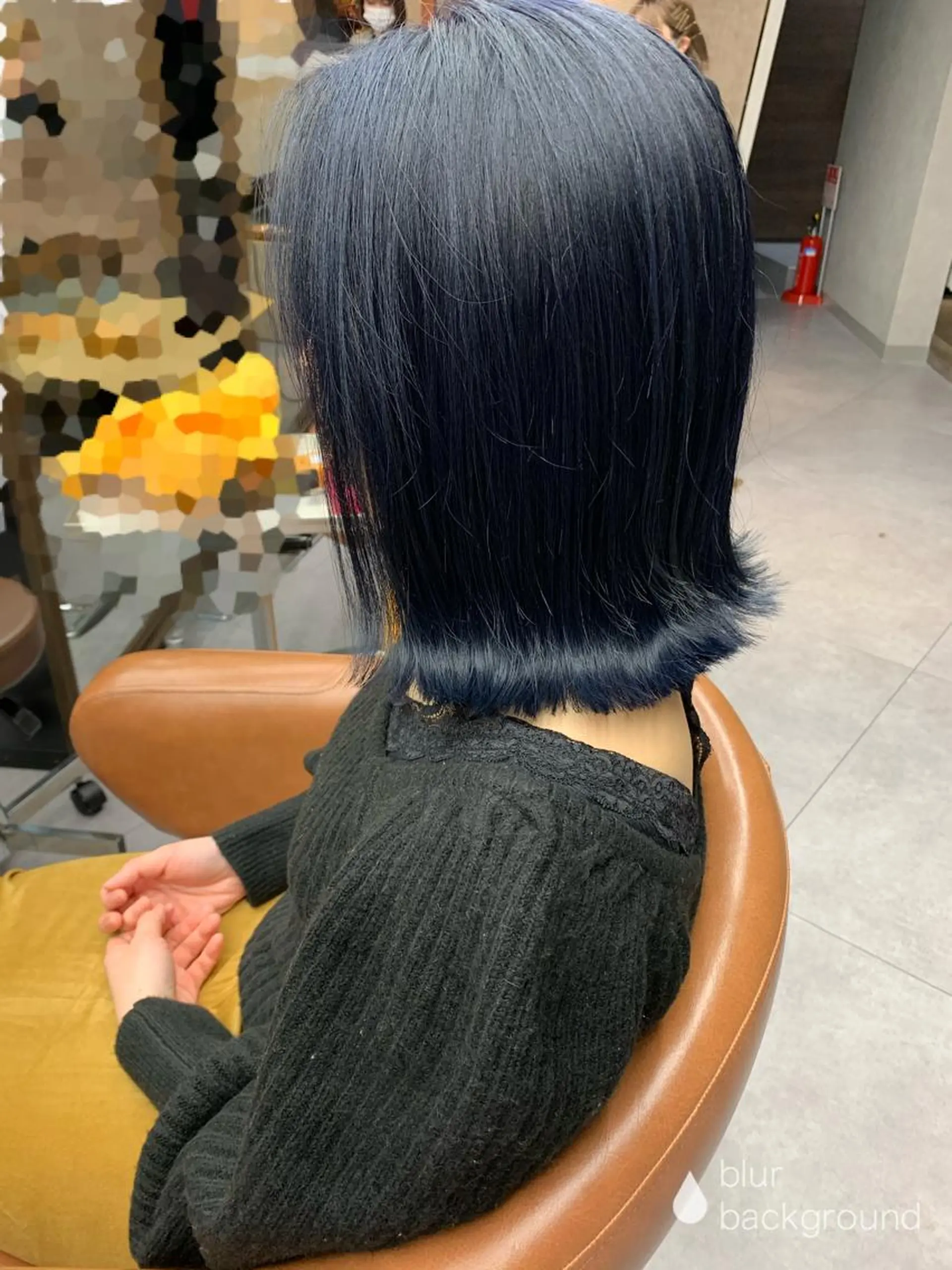 ミディアム カラー ヘアアレンジ 心斎橋🤍韓国風🤍 Mamiのヘアスタイル