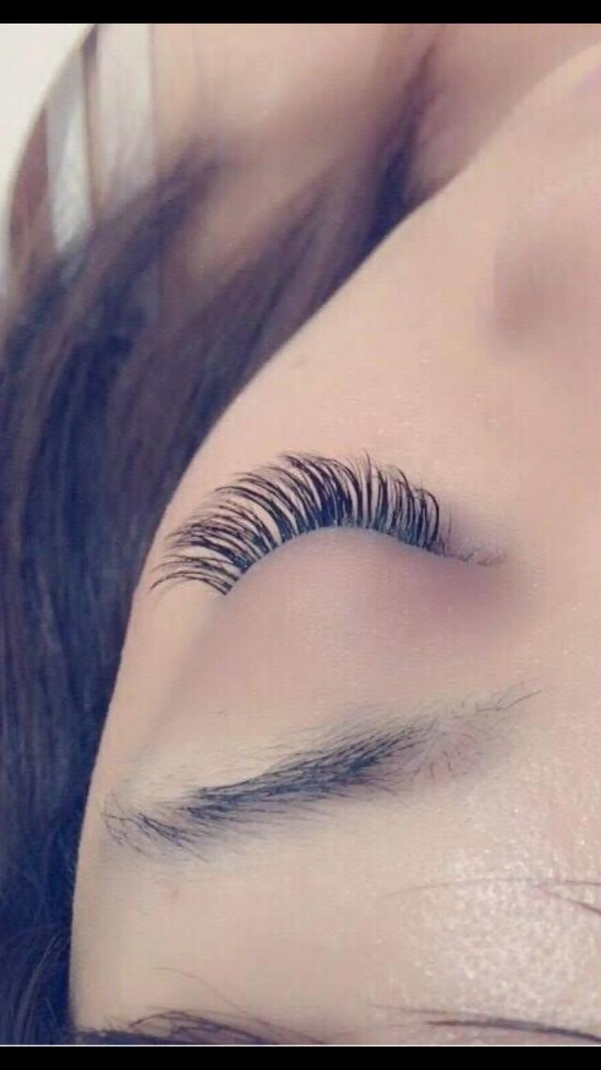 マツエク・マツパ そそ　喜 多のヘアスタイル