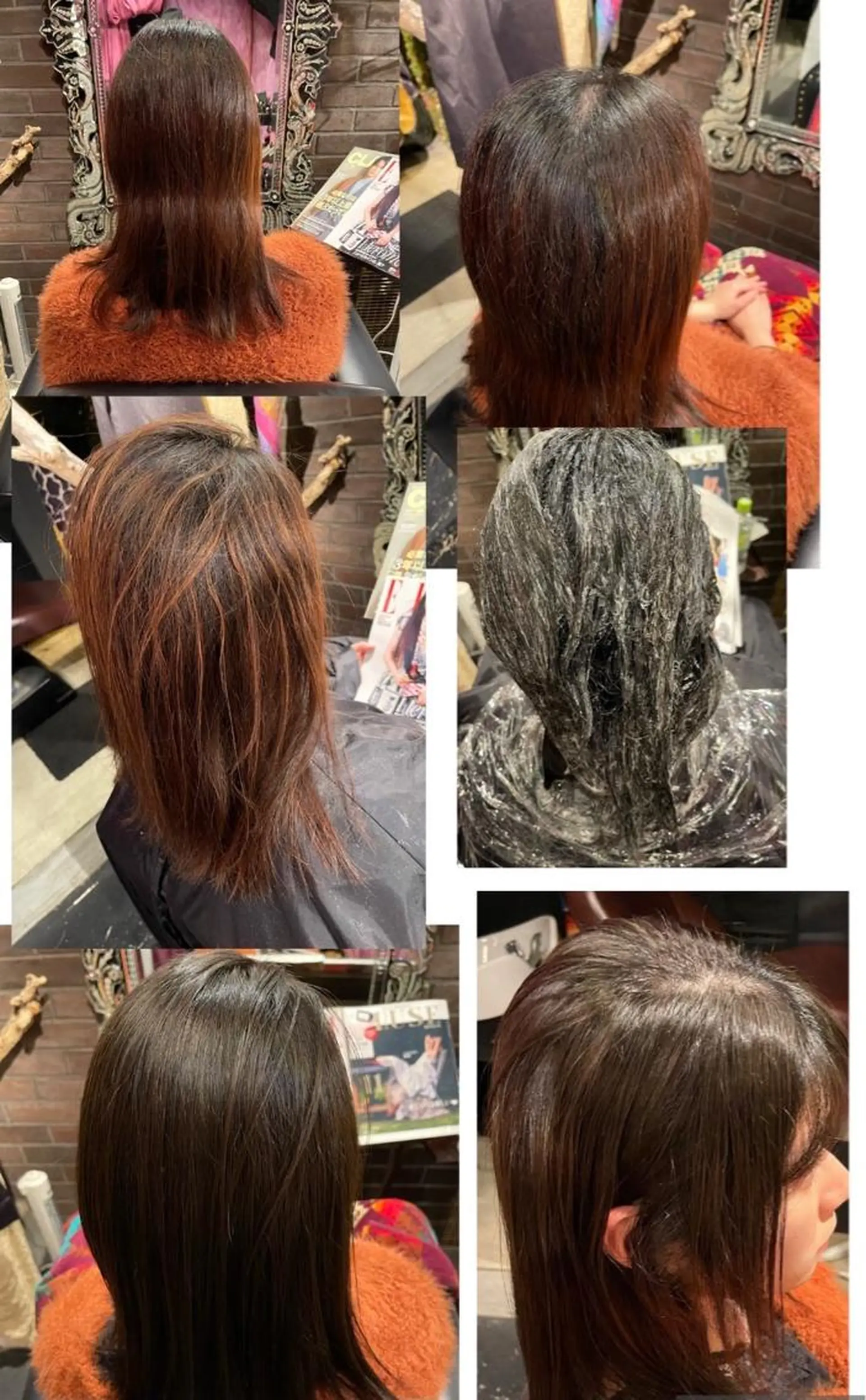 カラー ヘアカラー 五十嵐 舞のヘアスタイル