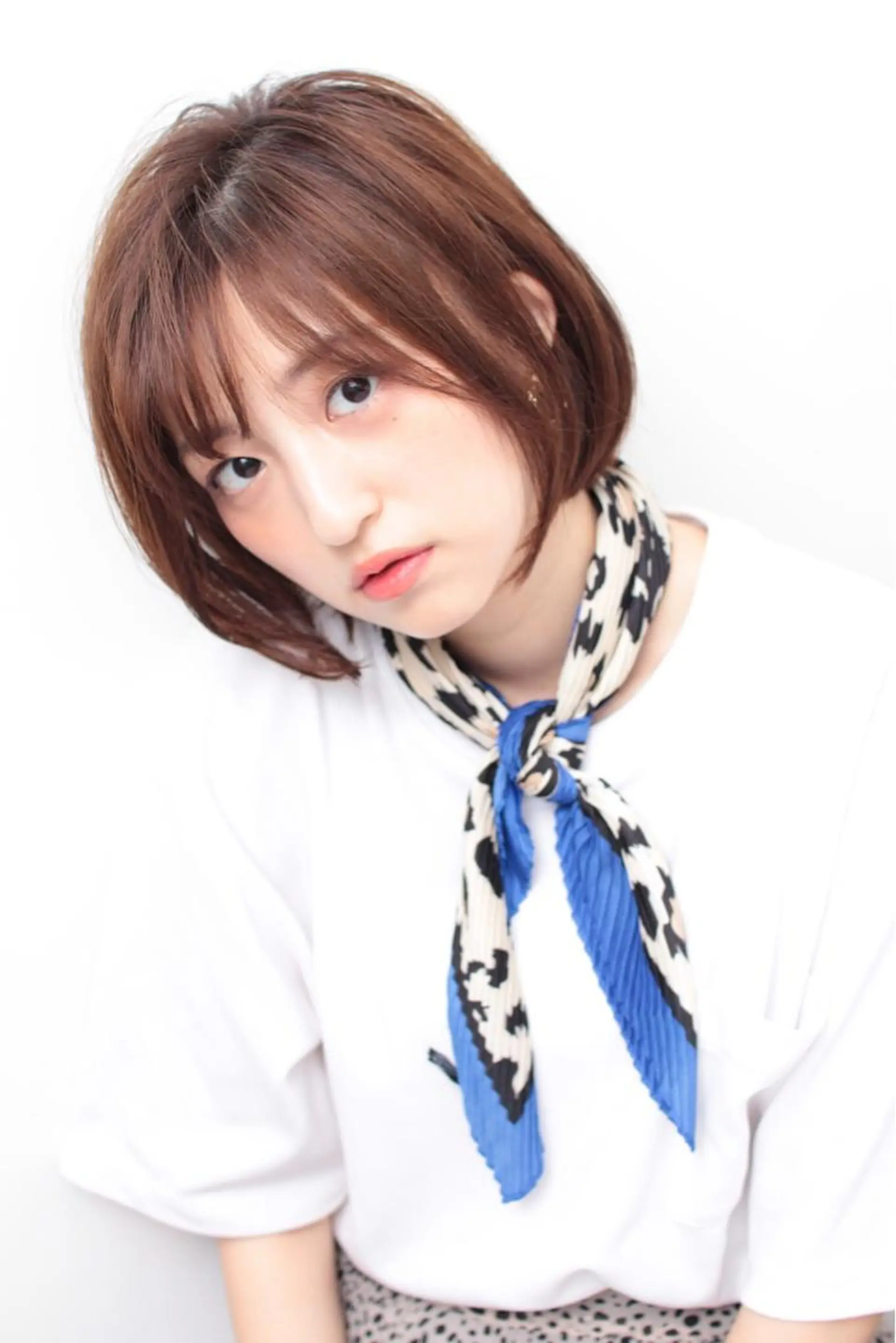 ショート 縮毛矯正 『Ash久が原MG』 水野 翼のヘアスタイル