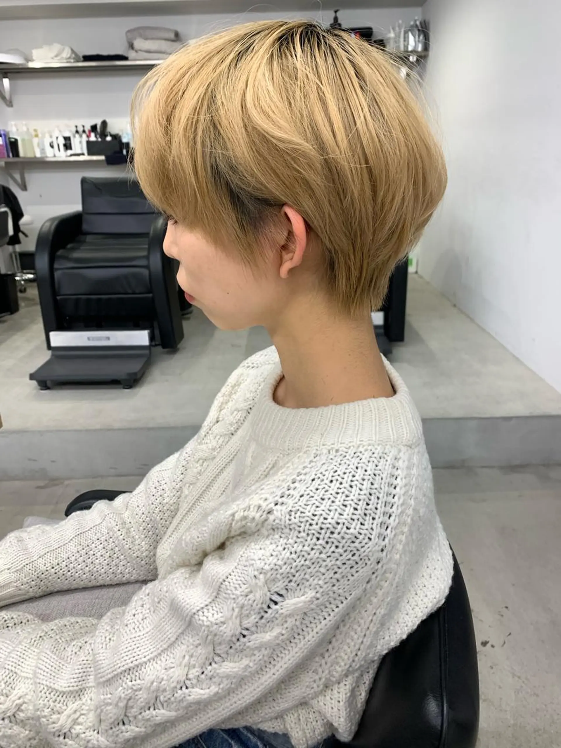 ショート leben serikaのヘアスタイル