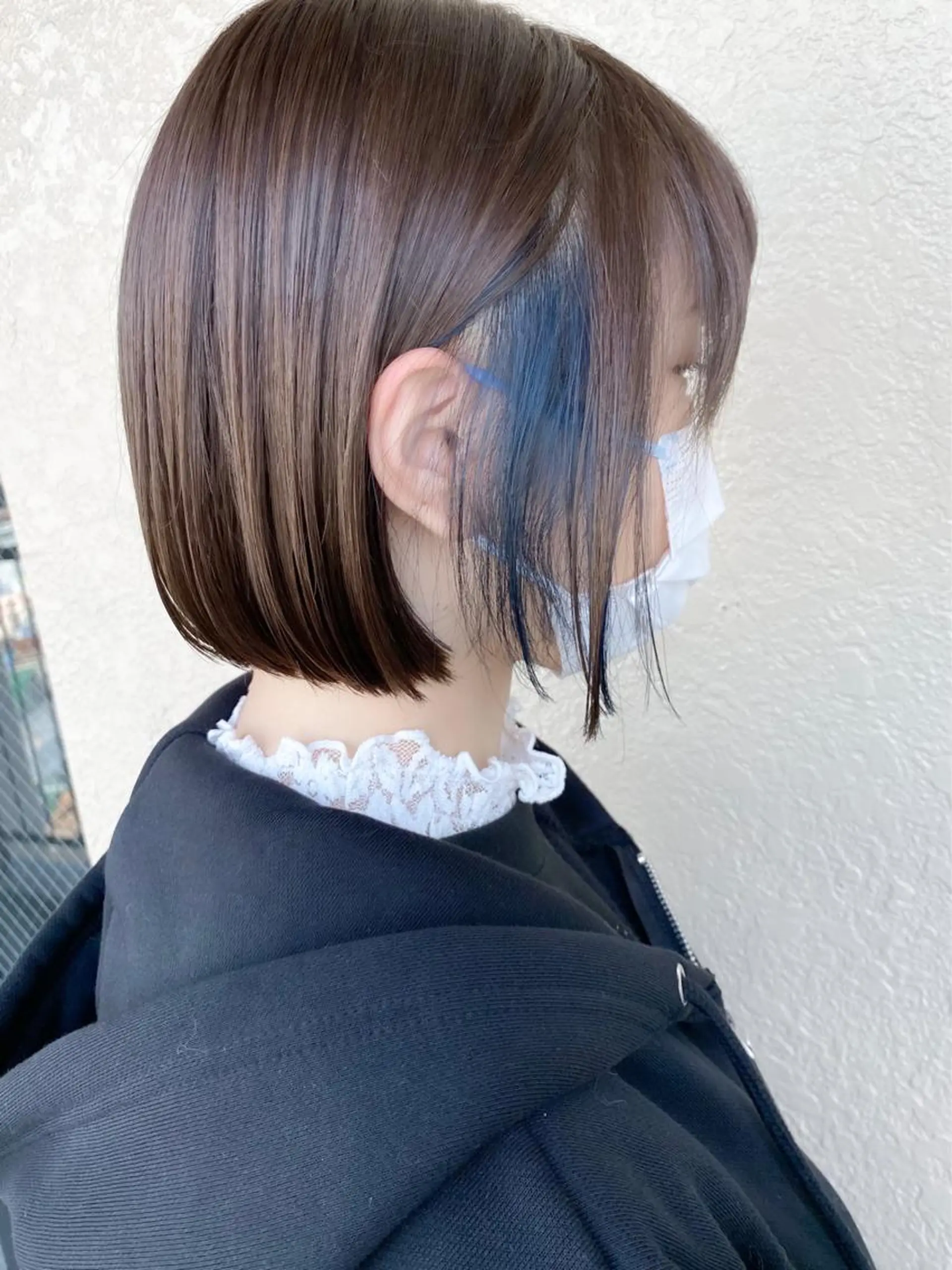 ショート カラー ボブ　ショート 特化 迫田紘史のヘアスタイル