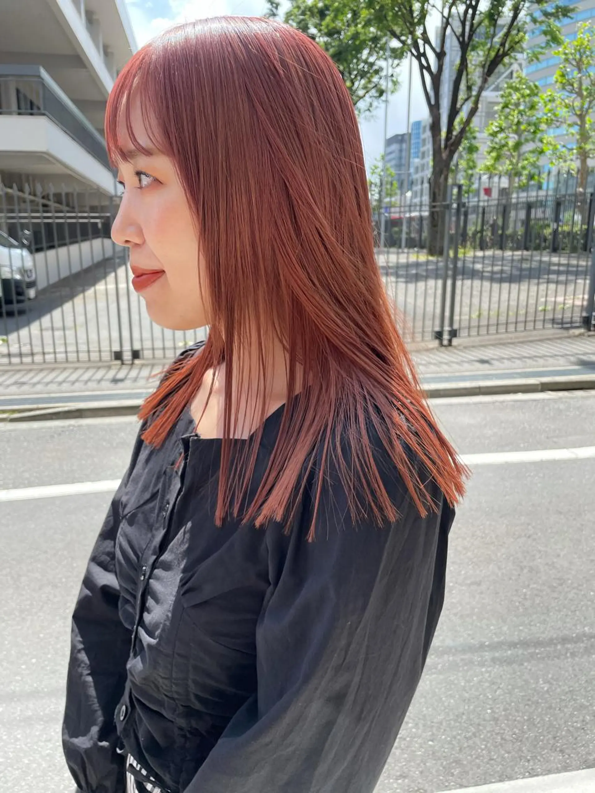 セミロング カラー キッズ オトナヘア🌸 harukaのヘアスタイル