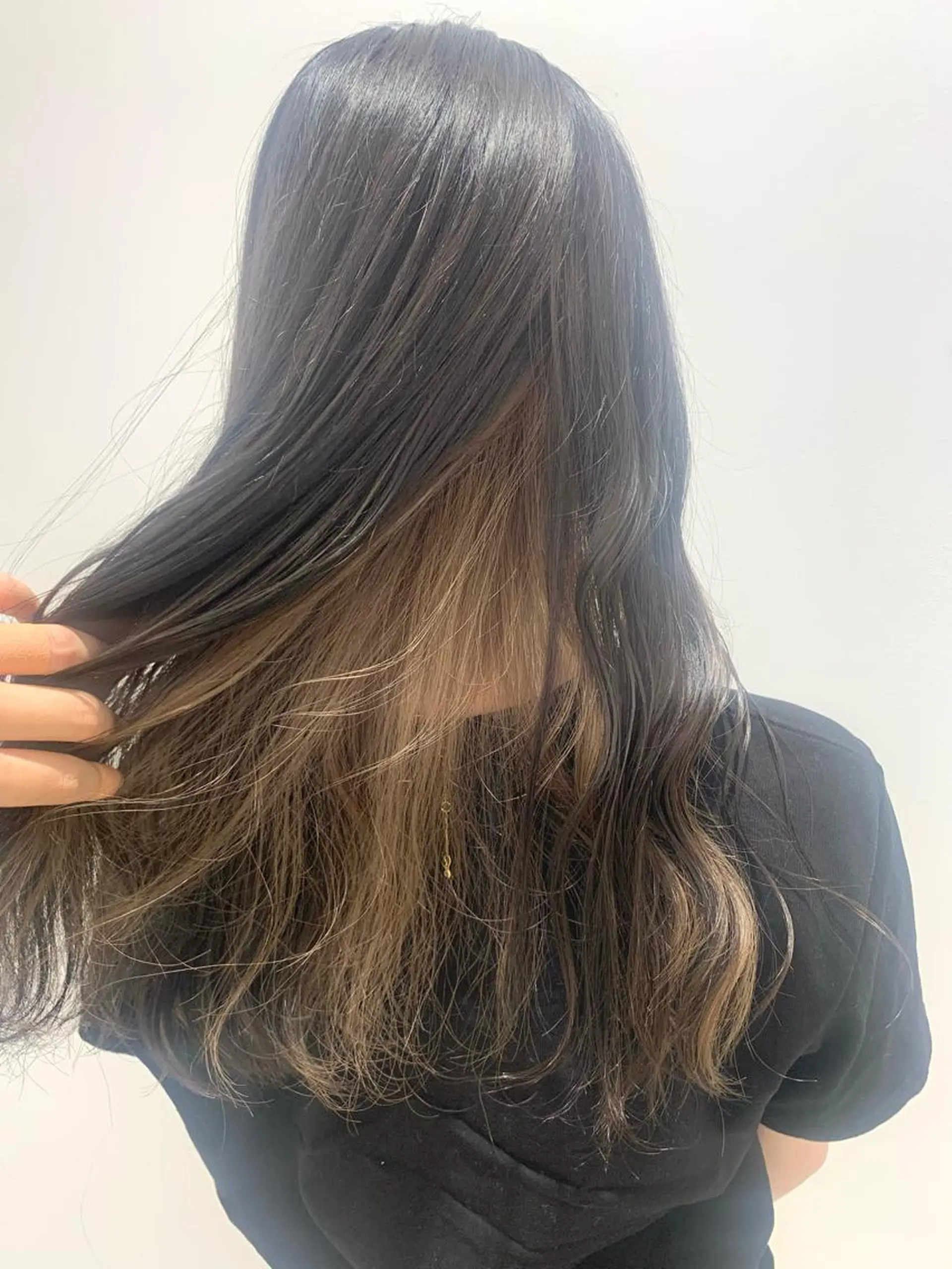 ロング カラー カット ヘアカラー ボブ/美髪矯正 /佐藤　奈巳のヘアスタイル