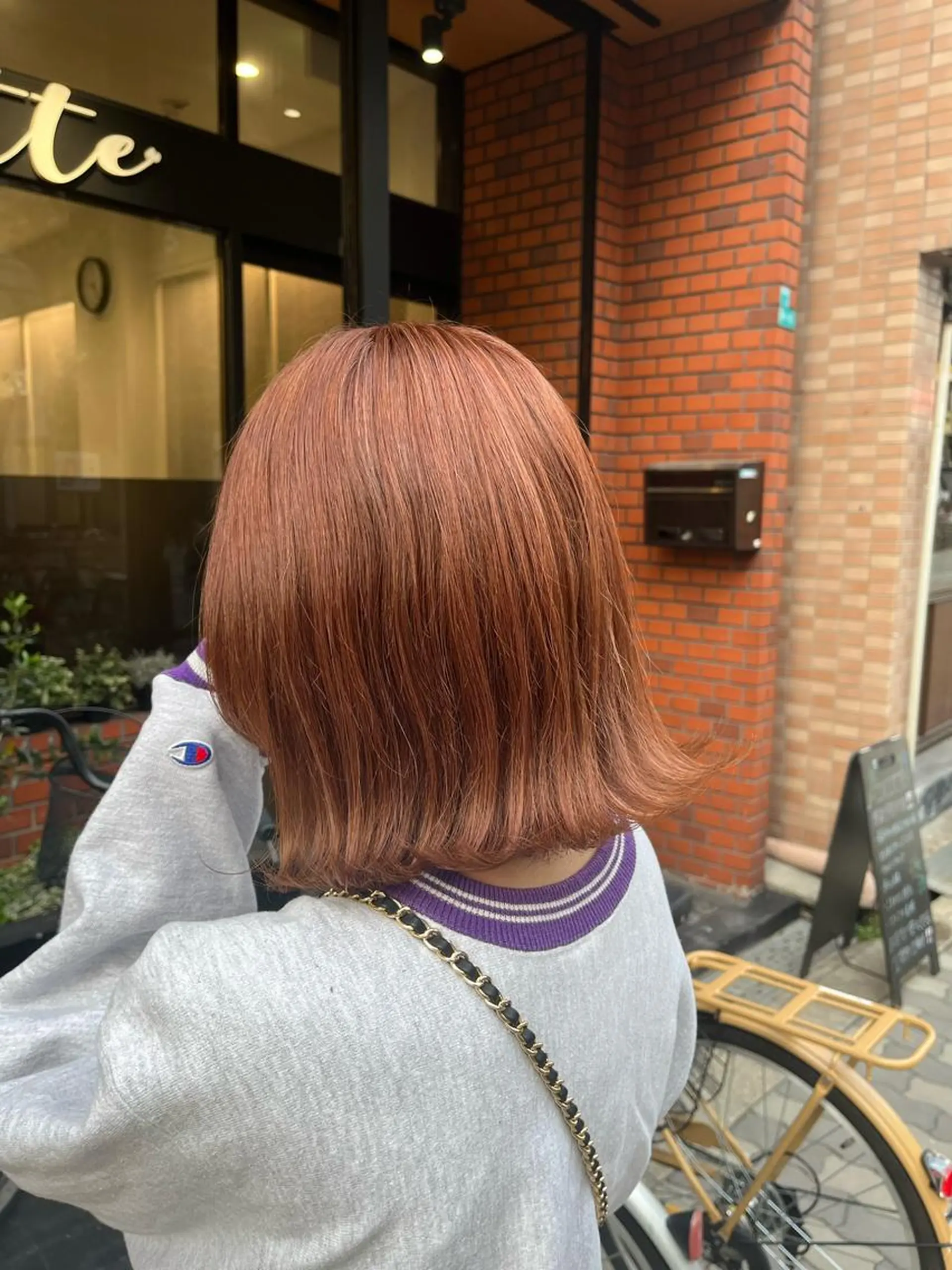 ミディアム 片平 帆香のヘアスタイル