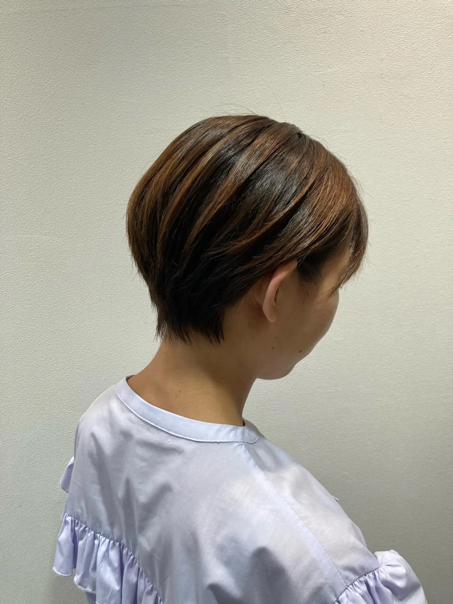 ショート カット ヘアカラー 🌟髪質 改善🌟のヘアスタイル