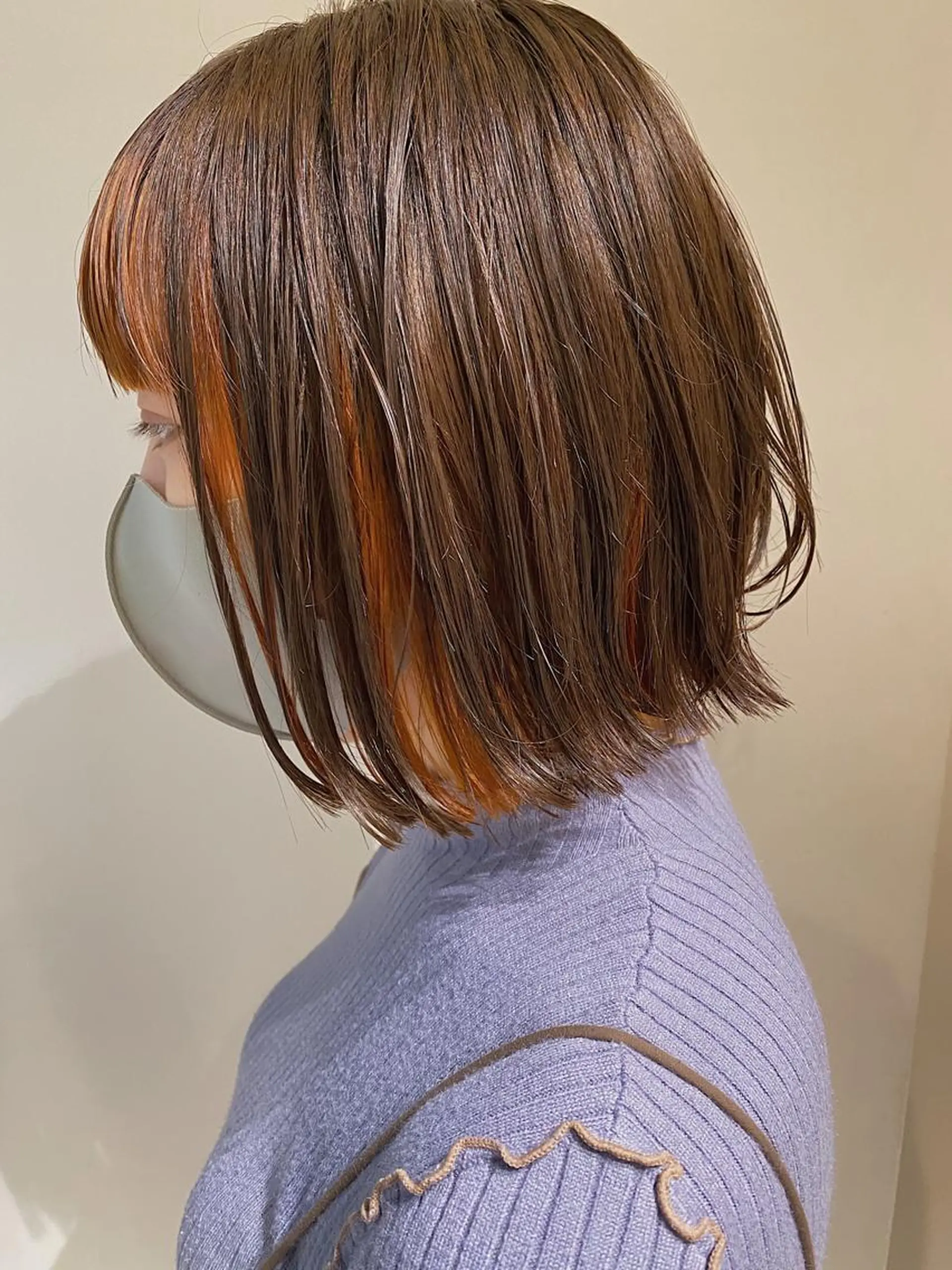 ショート カラー ノグチ ユウキ/ボブのヘアスタイル