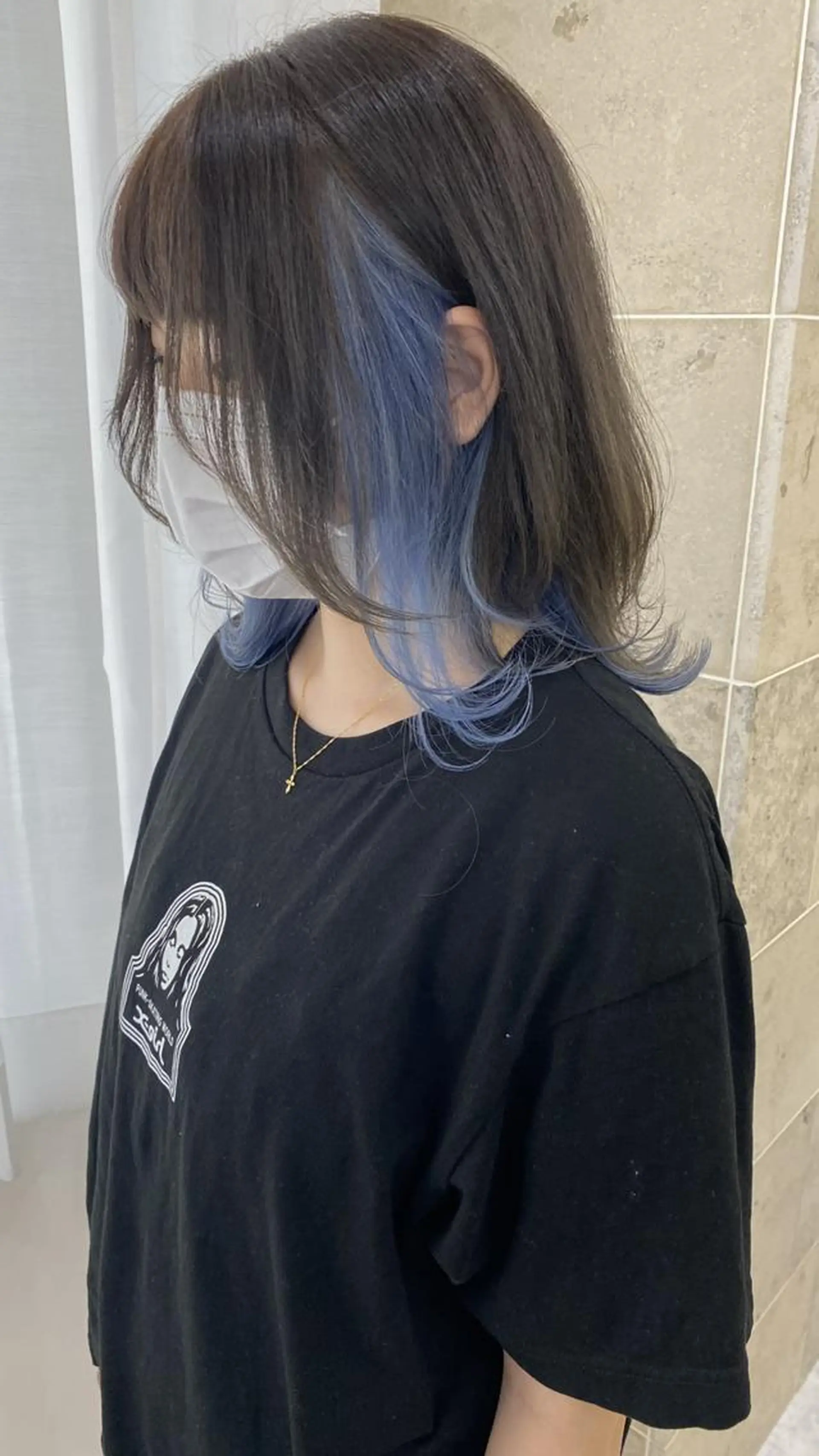 ミディアム 二上 怜のヘアスタイル