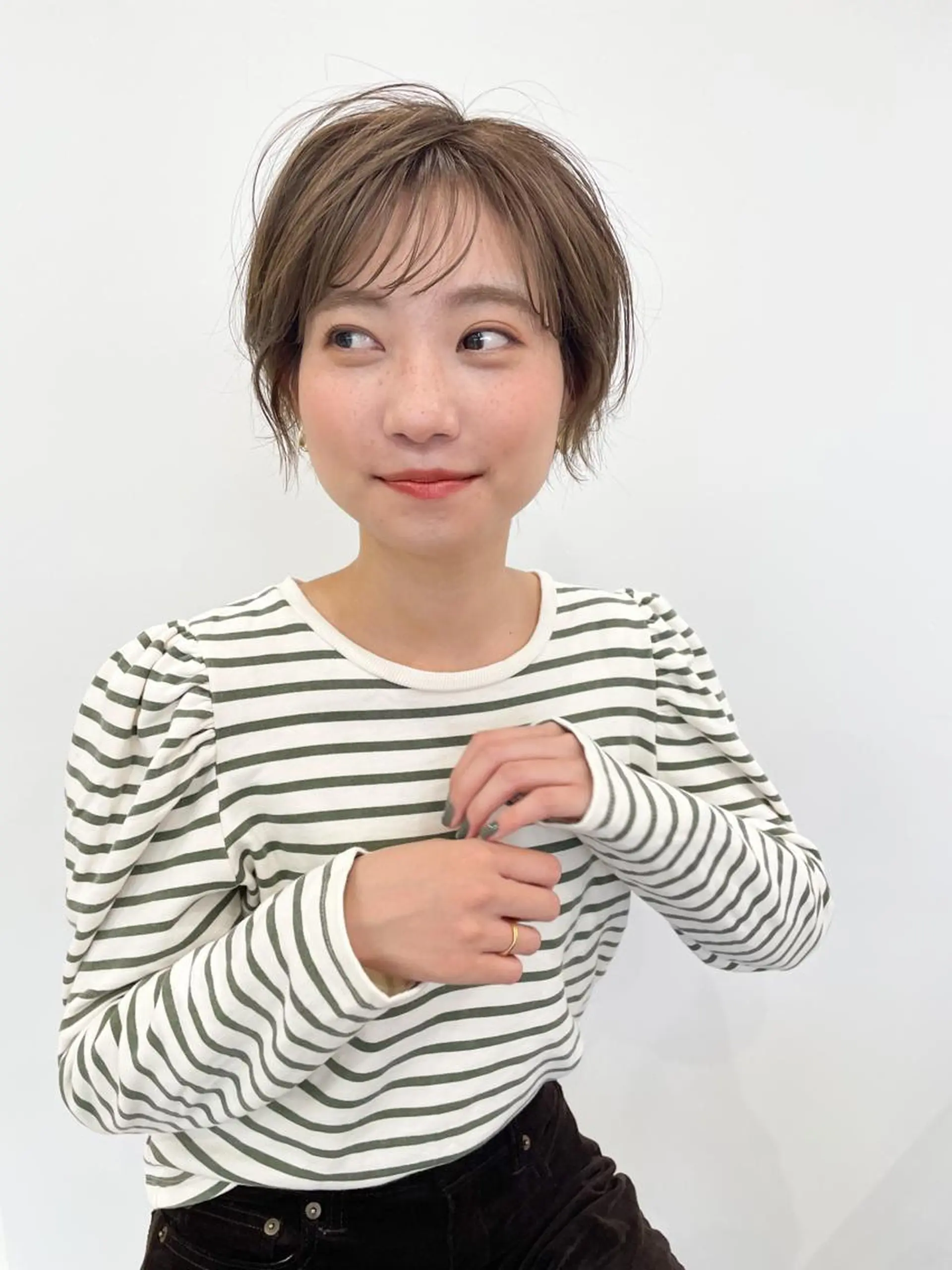 ショート カット ヘアカラー トリートメント SAKURA✨ ショート/ボブのヘアスタイル