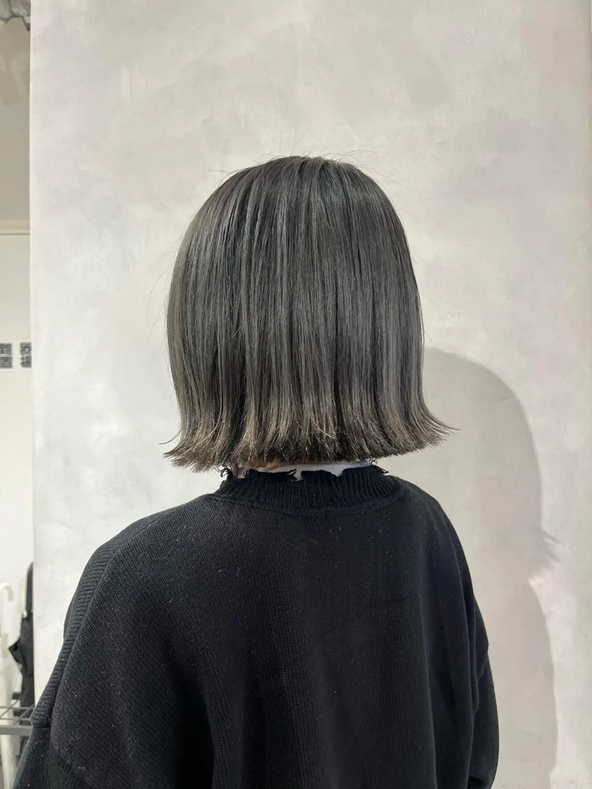 ショート カット ヘアカラー トリートメント ボブ/ベージュ/ パーマ🪿近森ゆいのヘアスタイル