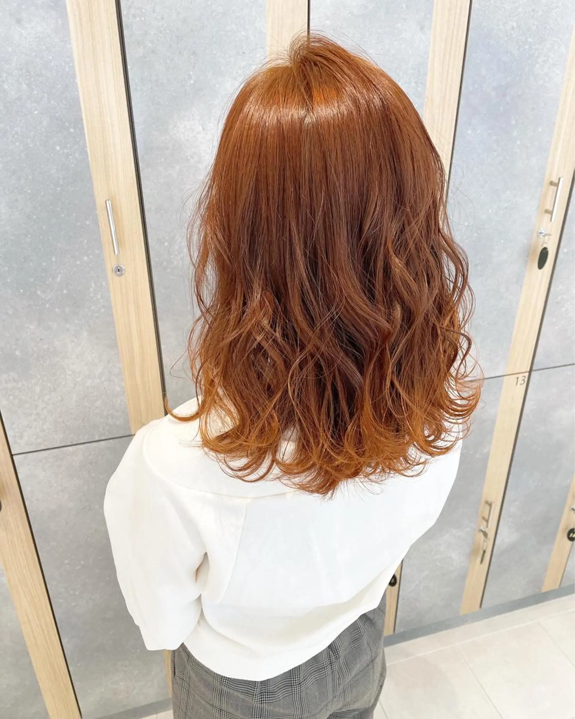 ミディアム カラー メンズパーマ特化🏅 中村　凌のヘアスタイル