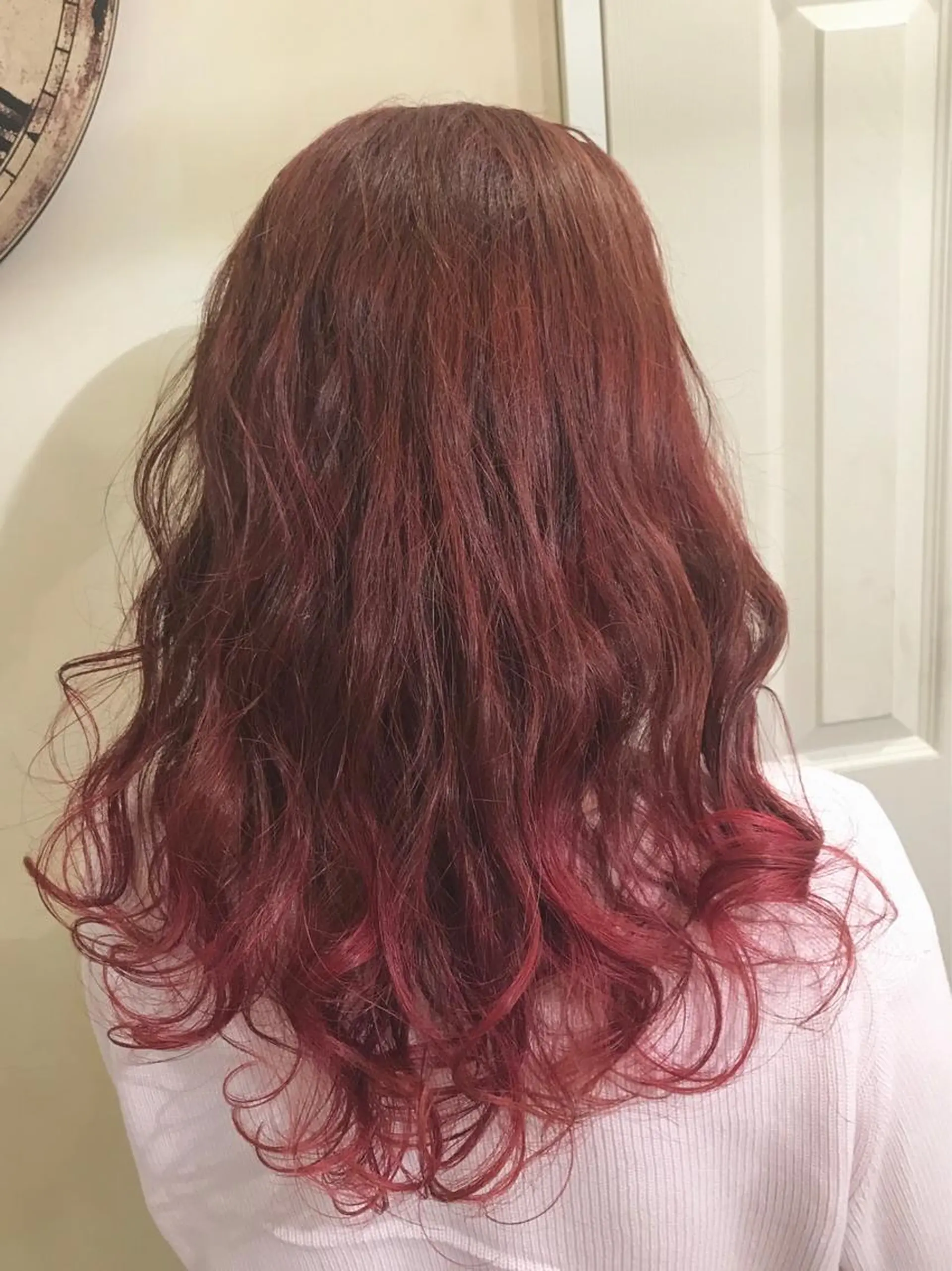 ロング カラー オーストヘアー ミコ所属・岩谷/ブリーチ 🪽透明感カラーのヘアスタイル