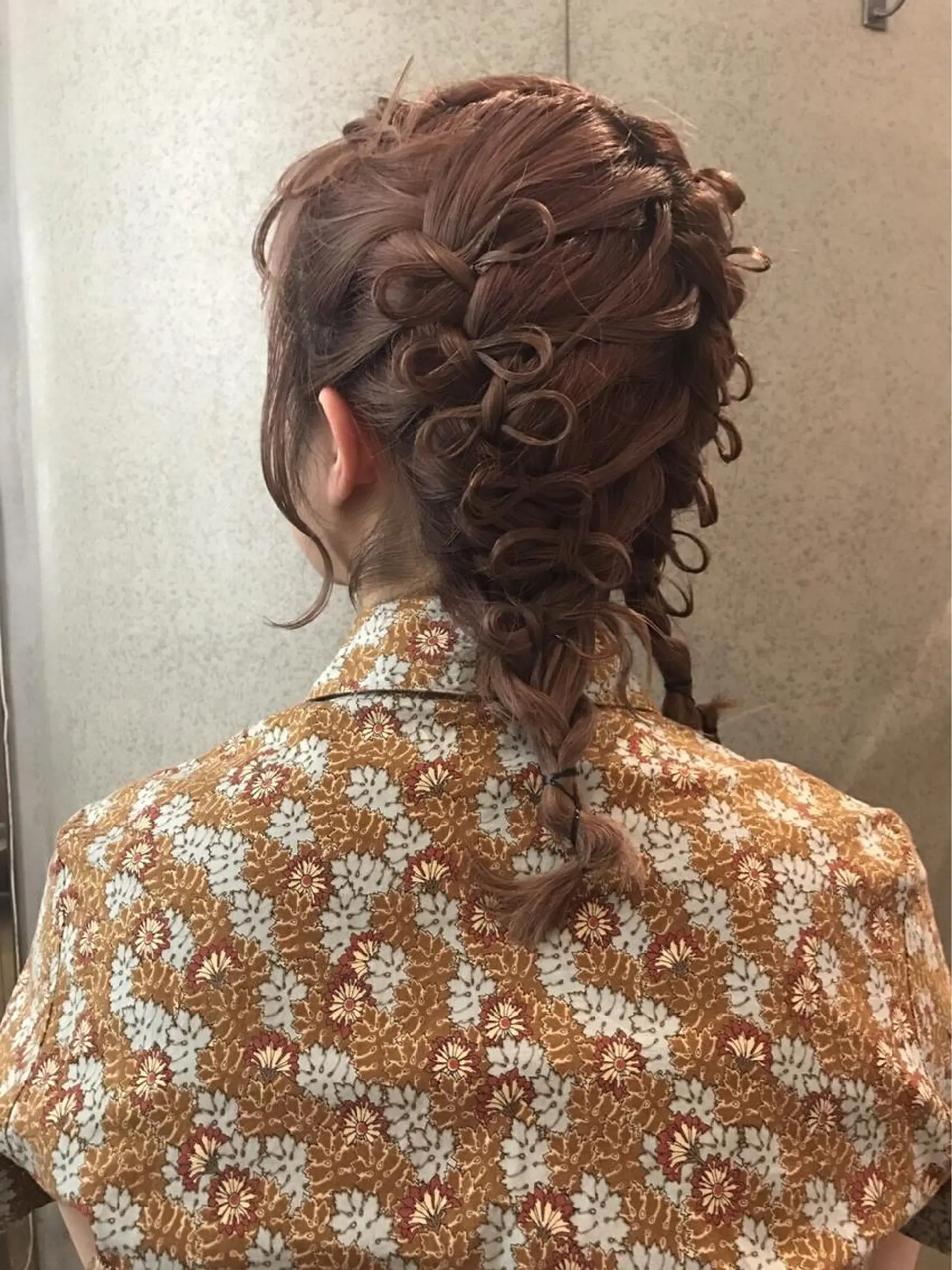 セミロング カラー BRUNTJET所属・MAEDA MADOKAのヘアスタイル