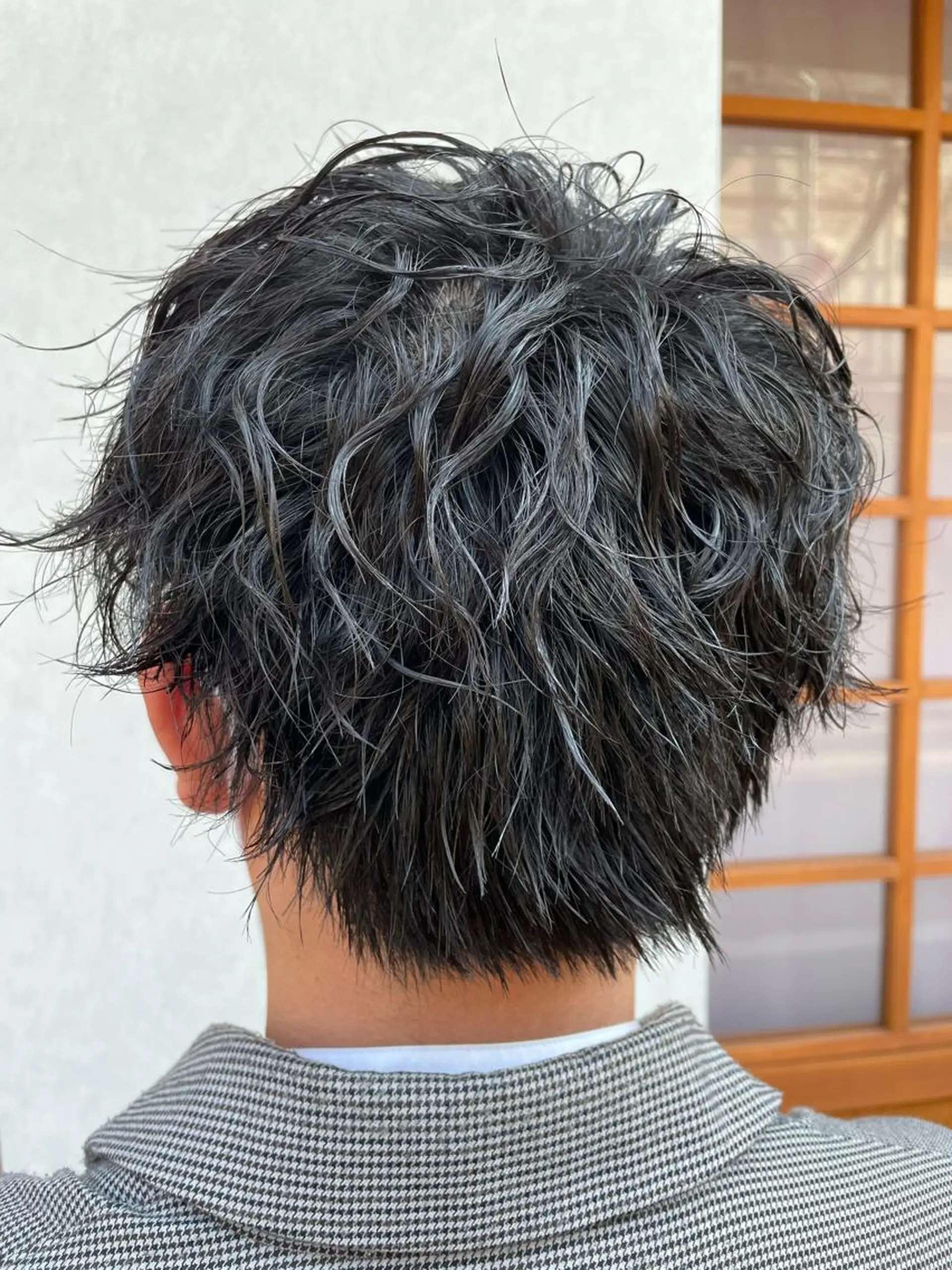 パーマ メンズ カット パーマ トリートメント ヘッドスパ 【店長】 草間大輔のヘアスタイル