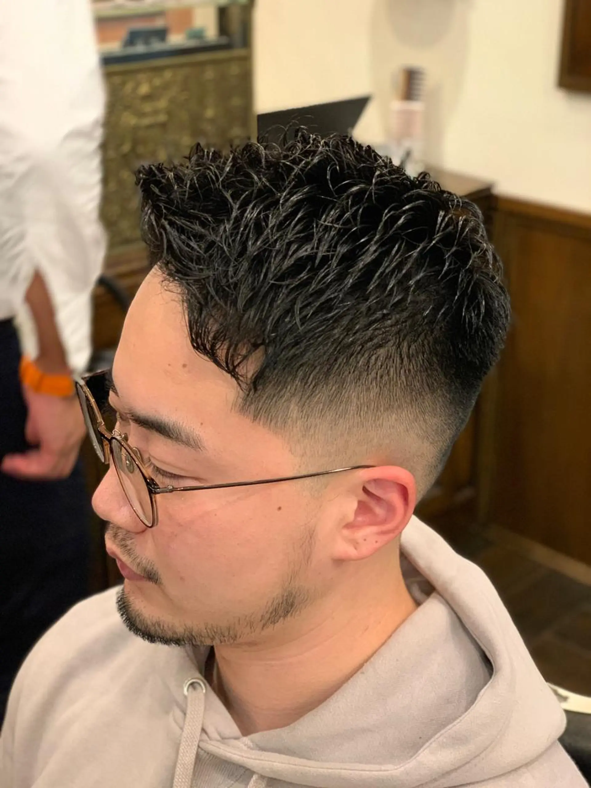 ショート HIRO銀座　バーバーショップ大宮所属・ヒロ銀座 林のヘアスタイル