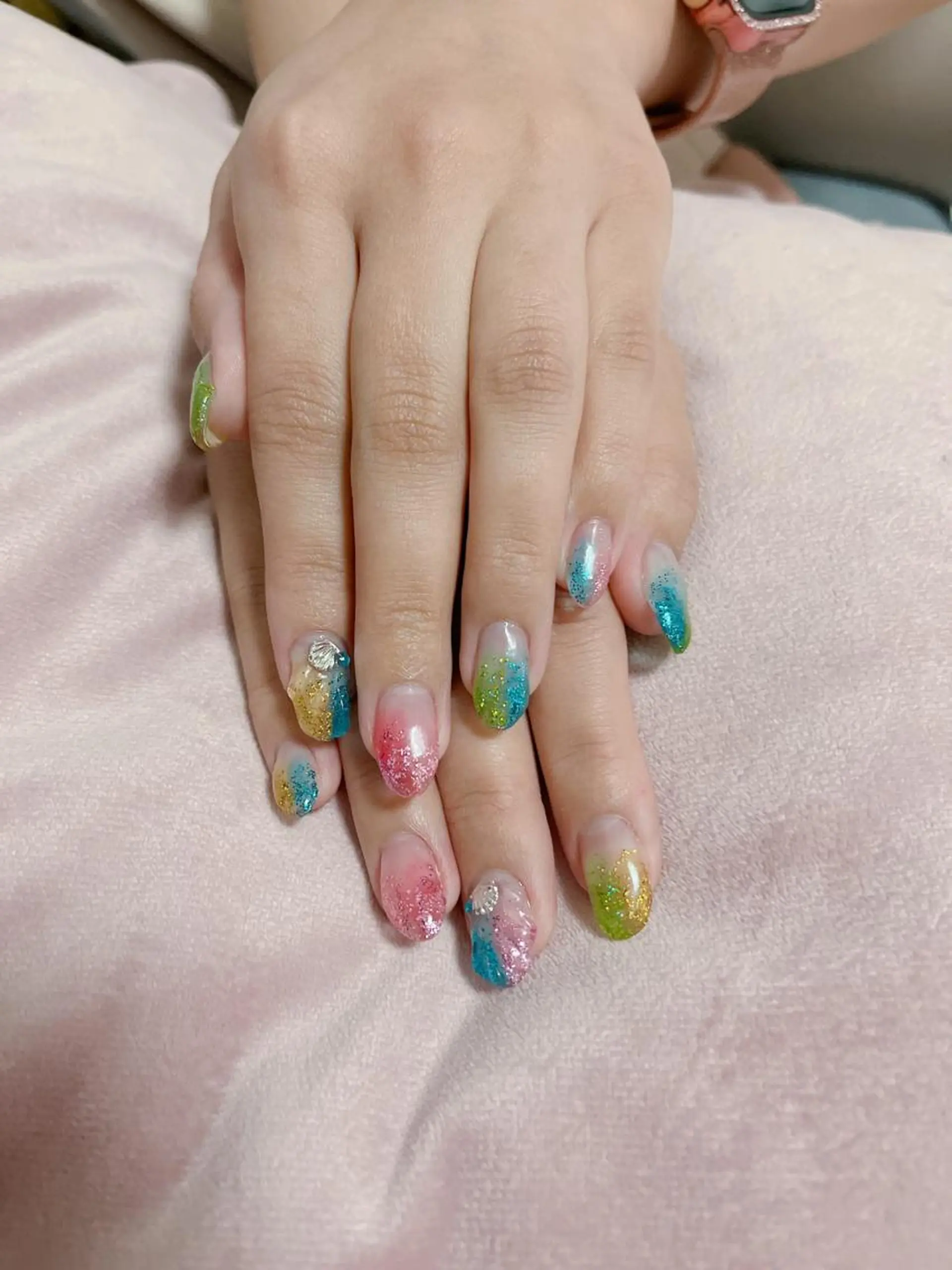 ネイル ハンドネイル ハンドケア kaenail 瑞江のネイルデザイン