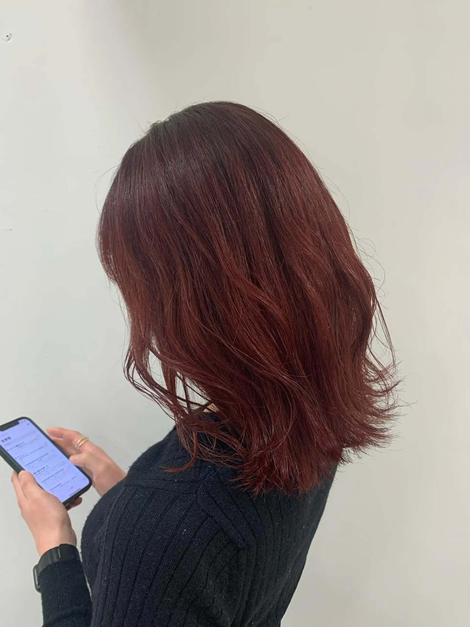 ロング カラー ヘアカラー トリートメント 山下恋佳/矢場町/ ブリーチ/ショートのヘアスタイル