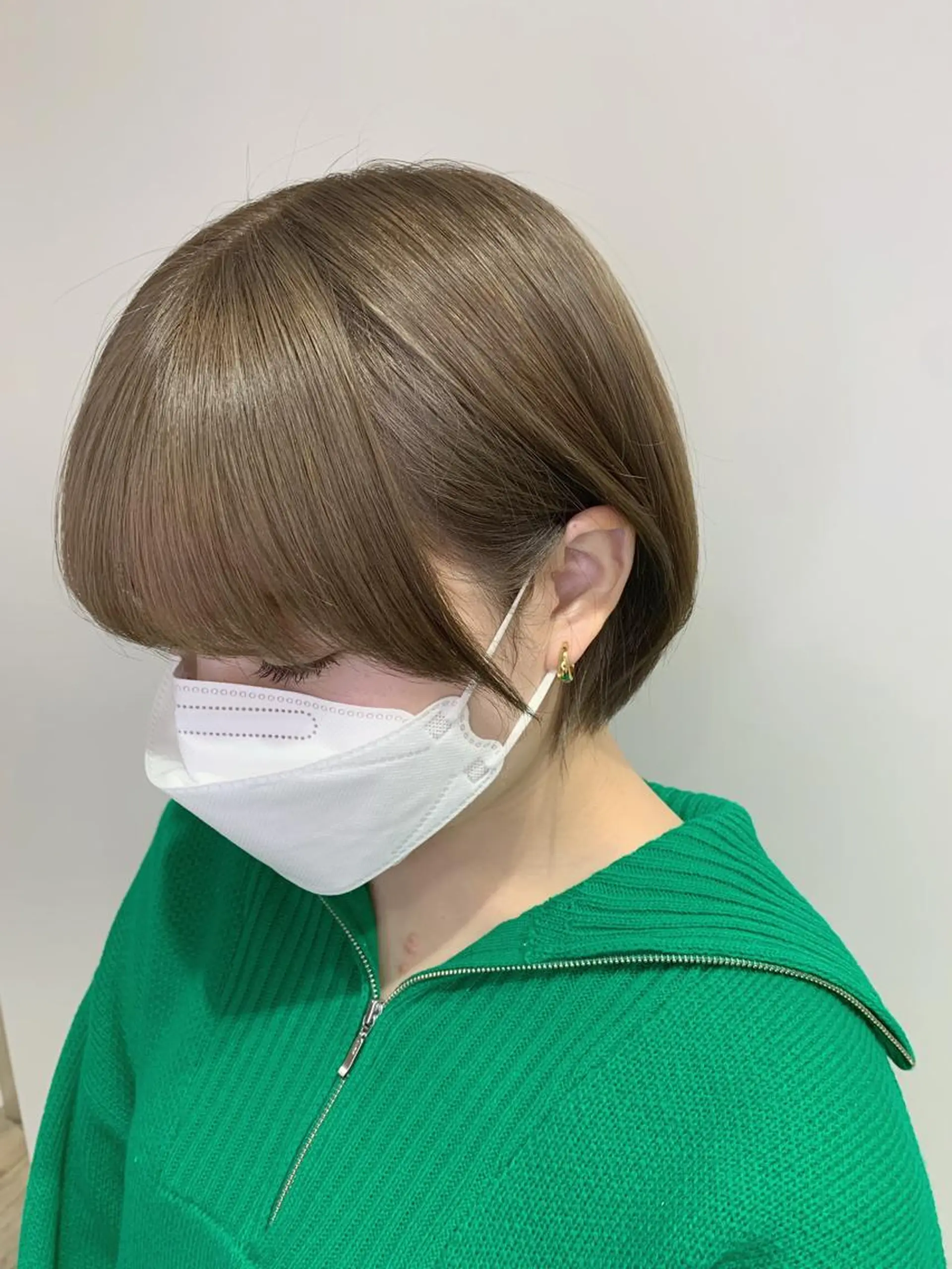 ショート カラー パーマ ヘアアレンジ 近藤千翔🩵 髪質改善Periodのエステ・リラクイメージ
