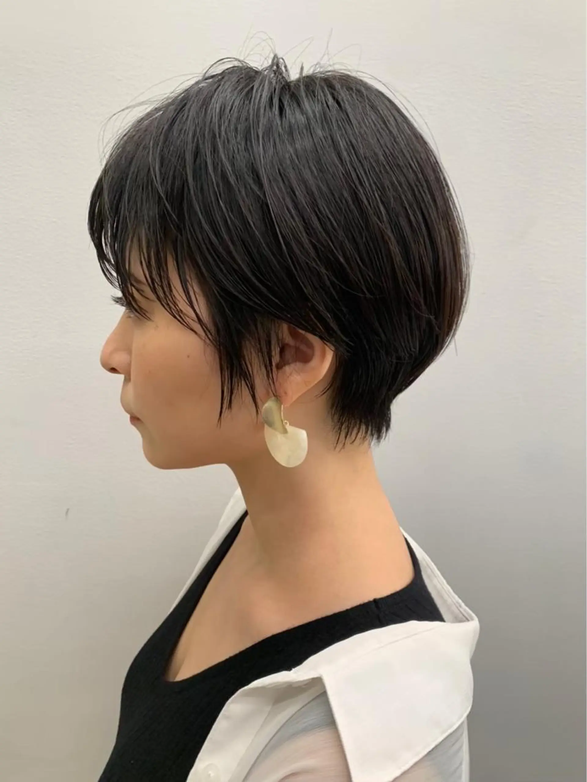 ショート レイヤーカット/ 髪質改善/羽柴りくのヘアスタイル