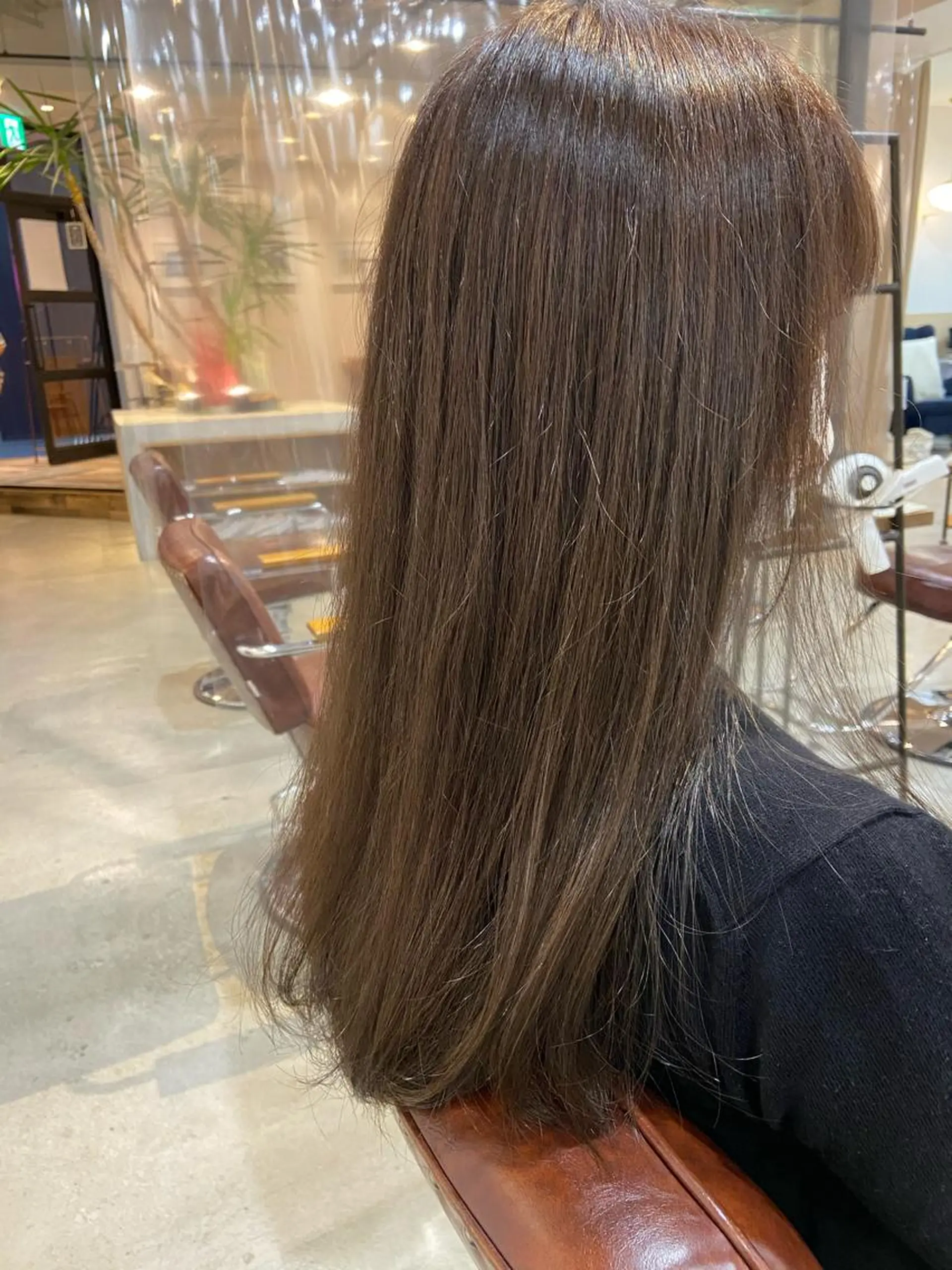 ロング カラー パーマ カット 縮毛矯正 髪質改善/森ノ宮/ 美容室/店長杉山慶尚のヘアスタイル