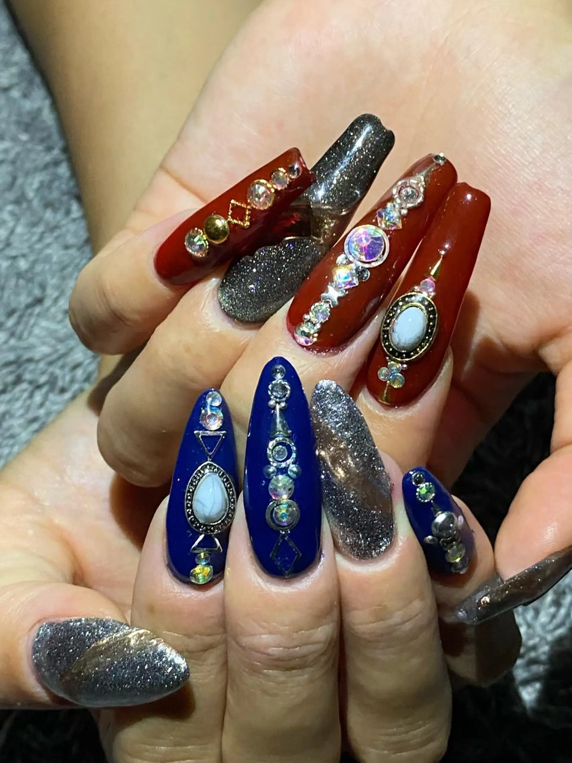 ネイル ロングネイル JR西大路駅徒歩1分 JBネイルのネイルデザイン