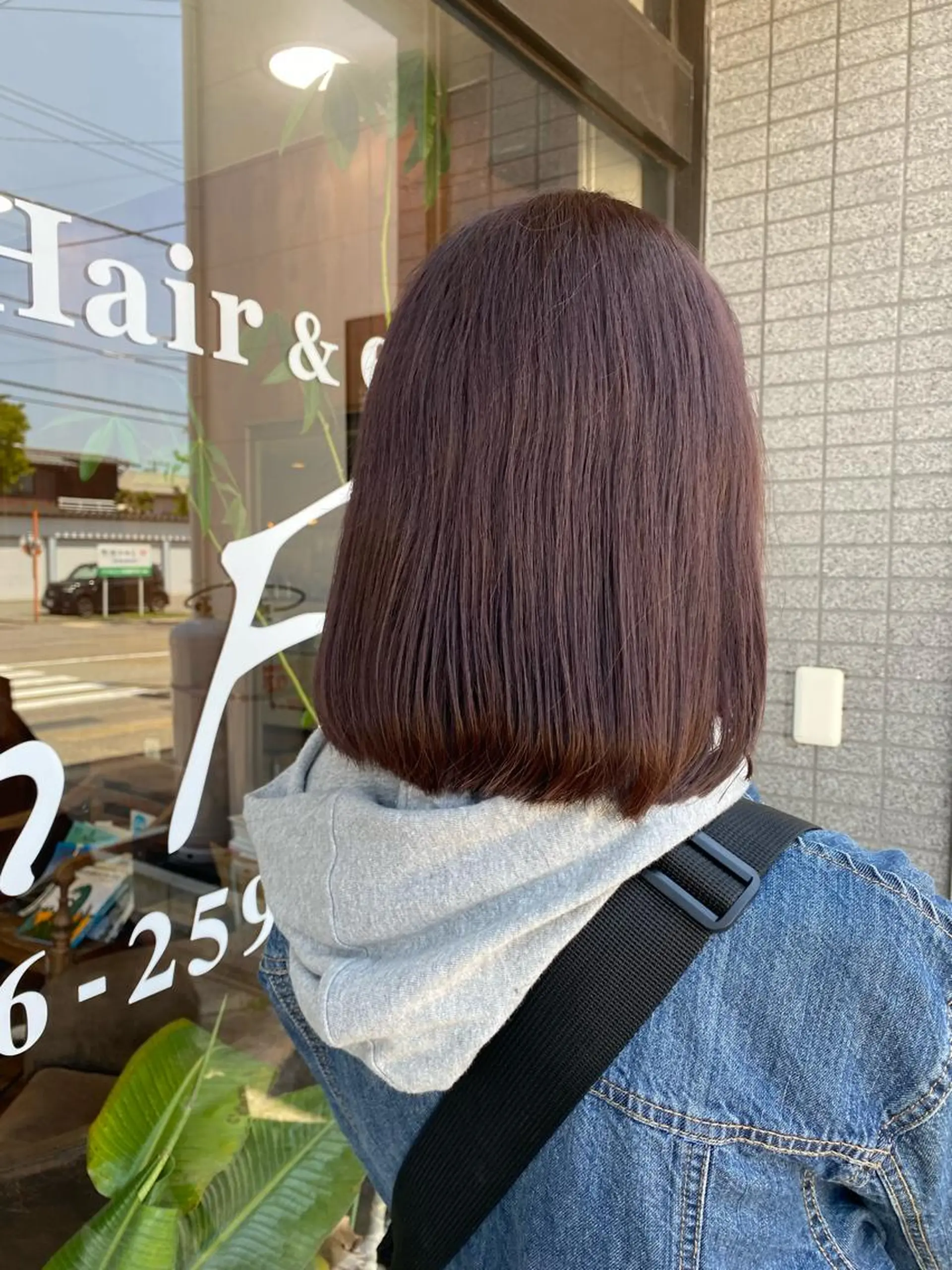 ミディアム 立野 希沙のヘアスタイル