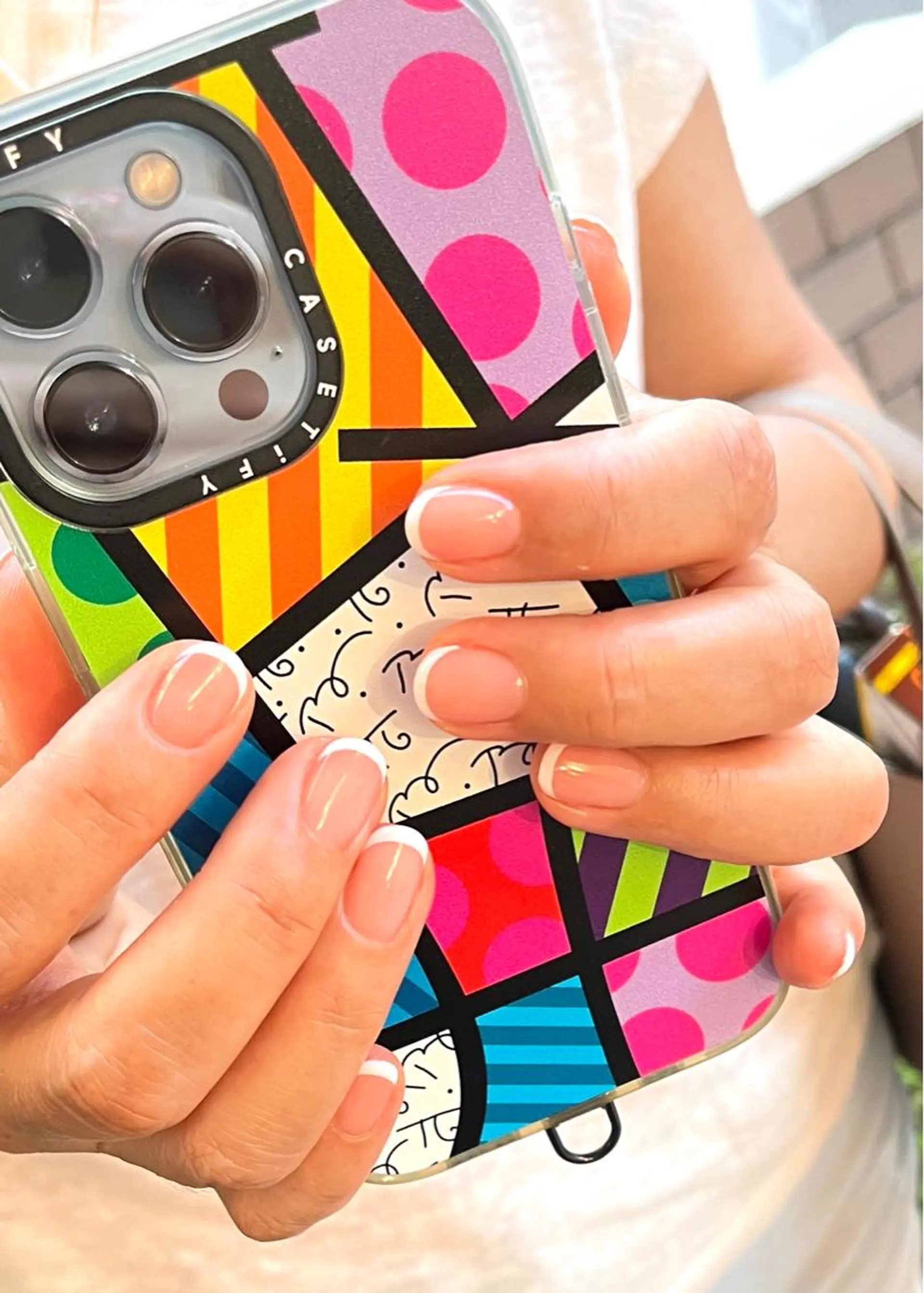 ネイル フレンチネイル ショートネイル ハンドネイル Nail Rinonのネイルデザイン