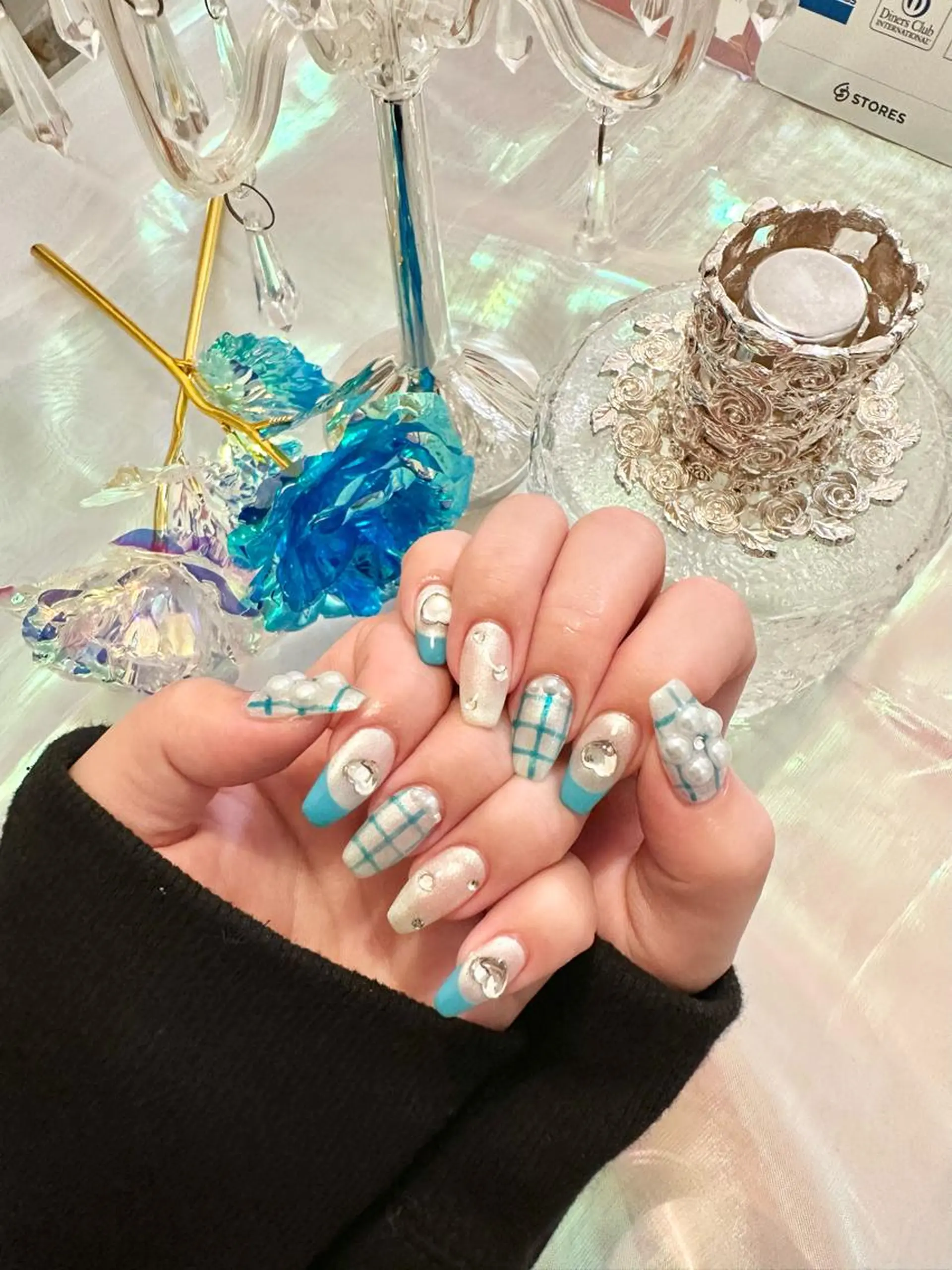 ネイル ハンドネイル CREVIO小美玉店 店長RIRIのネイルデザイン