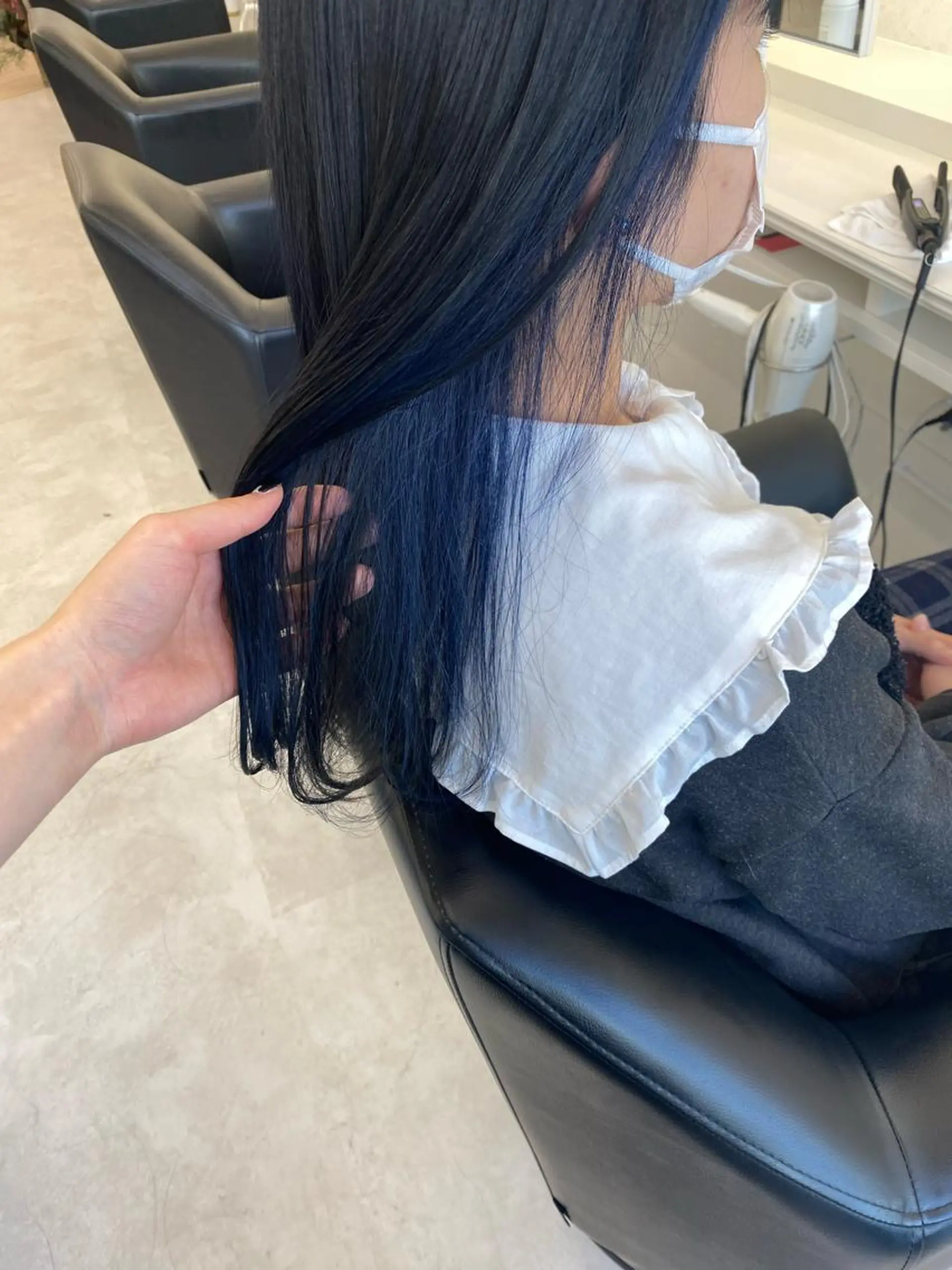 ミディアム Okamura Chisatoのヘアスタイル