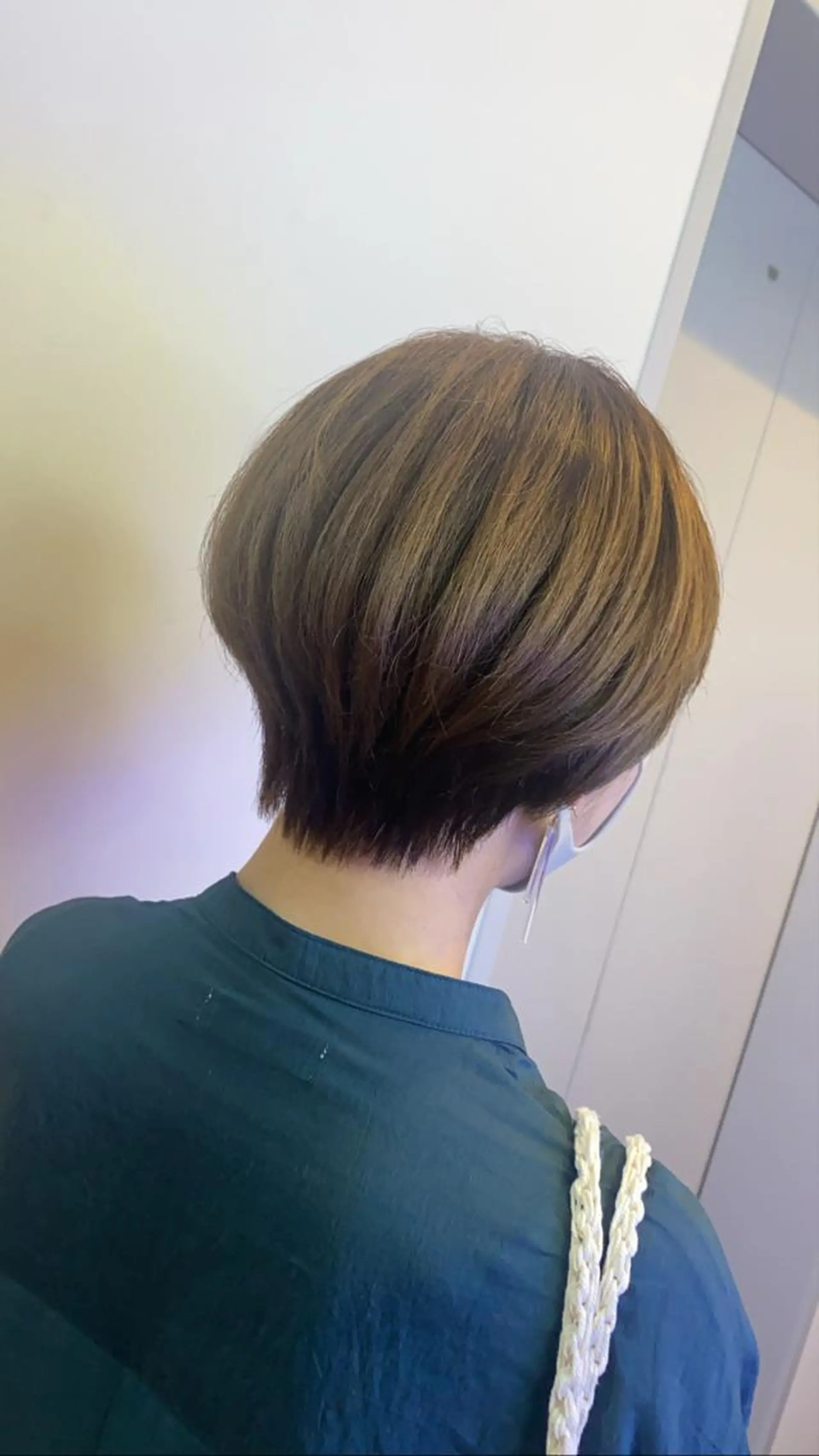 ショート カラー ハンサムショート ショートヘア カット ヘアカラー トリートメント scene.池袋所属・scene. haraのヘアスタイル