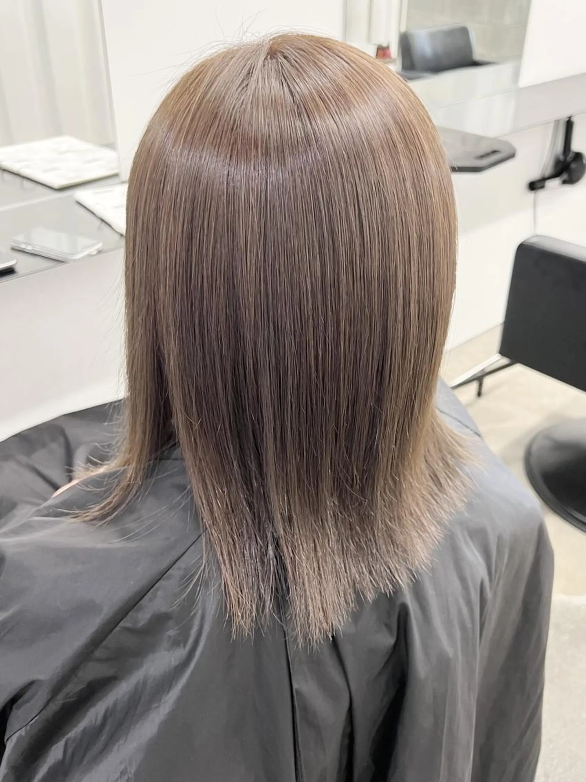 ミディアム カット ヘアカラー トリートメント ダブルカラー/ -KOKO-本八幡のヘアスタイル