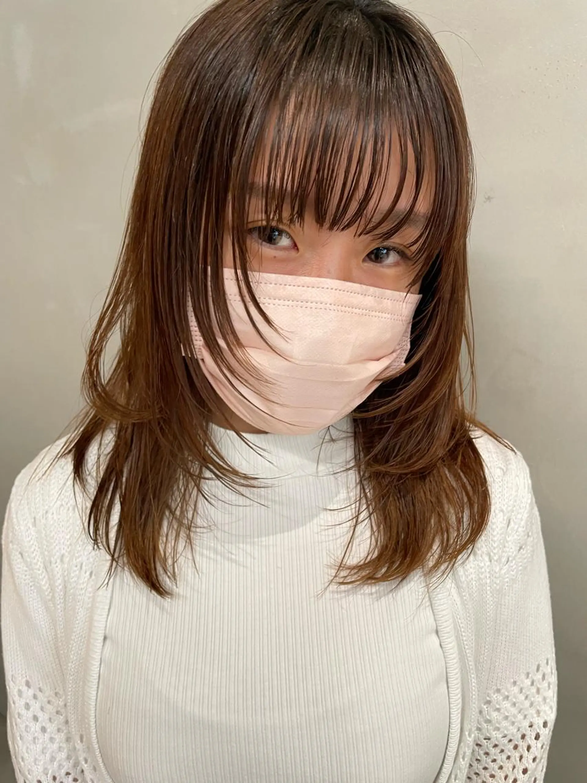 セミロング wewe: momoeのヘアスタイル