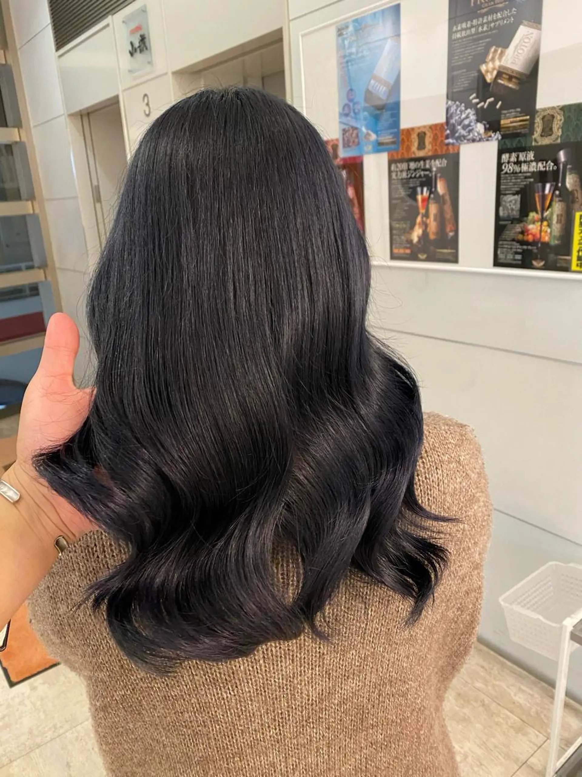 ロング 山本 尚輝 🐶ハイライト🐶のヘアスタイル