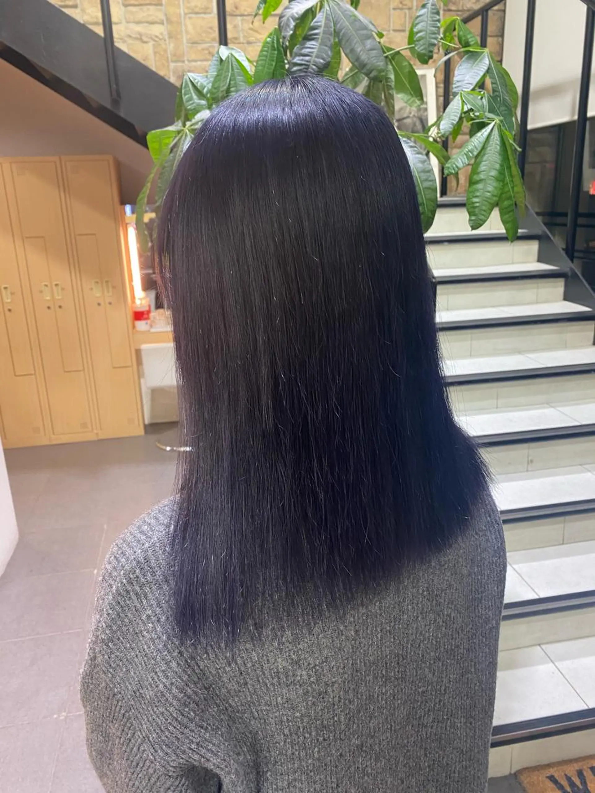 セミロング カラー ヘアアレンジ TSUNA 🌙 Lim 五反田のマツエク・マツパデザイン