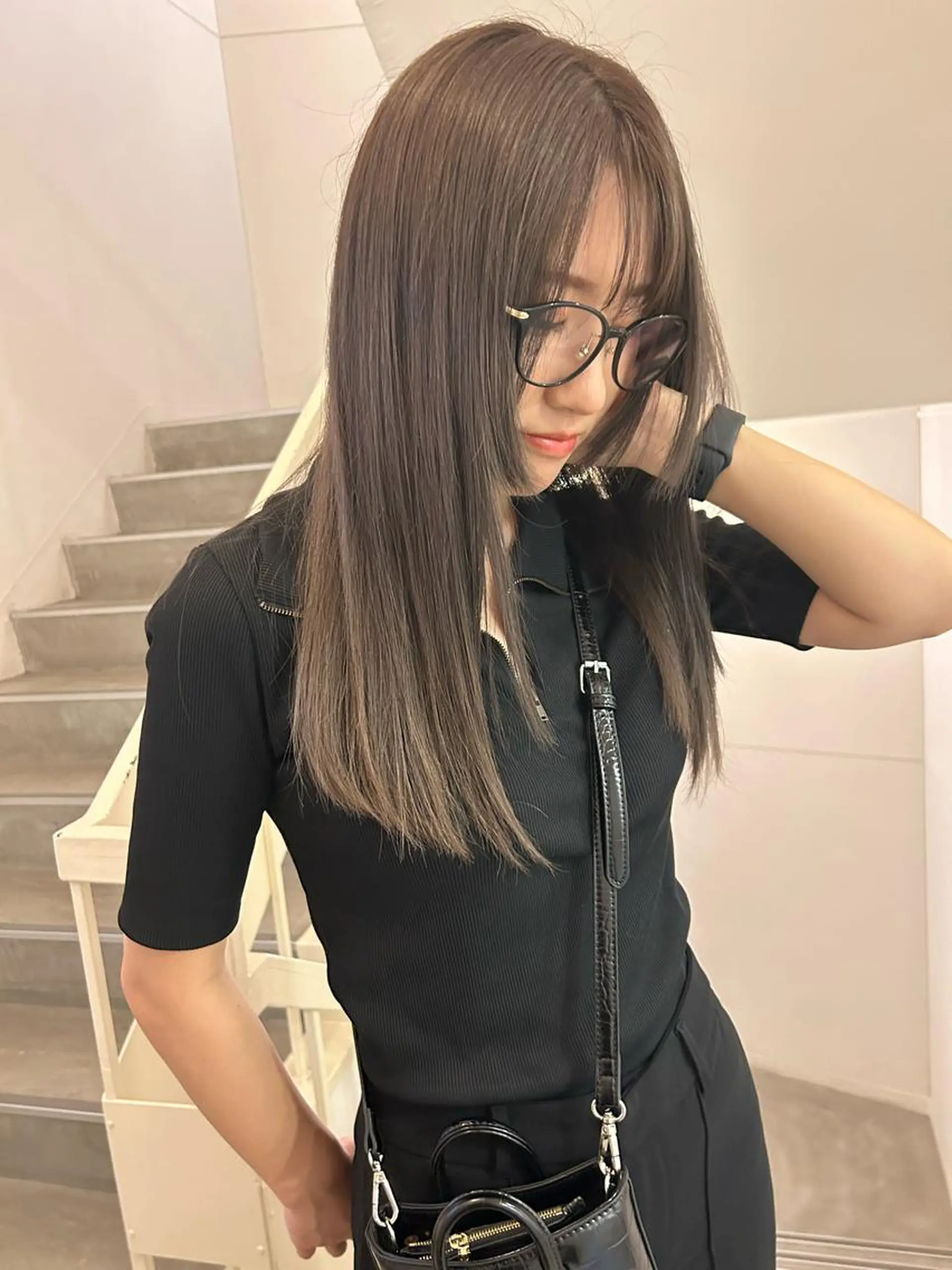 ロング カラー natsu fujinoのヘアスタイル