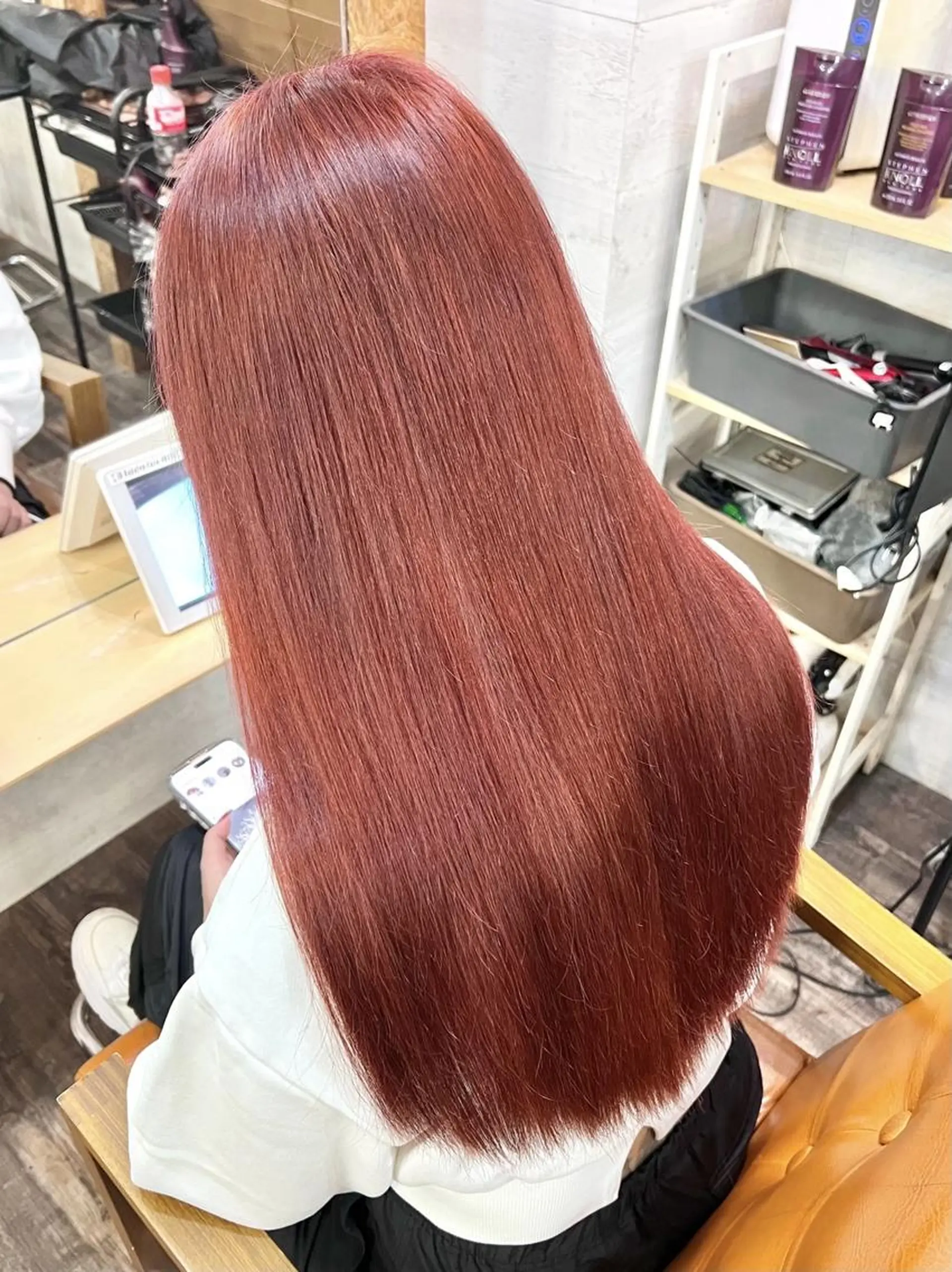 セミロング カラー ヘアカラー プチプラ&ハイクオ リティ✰Lilly✰のヘアスタイル