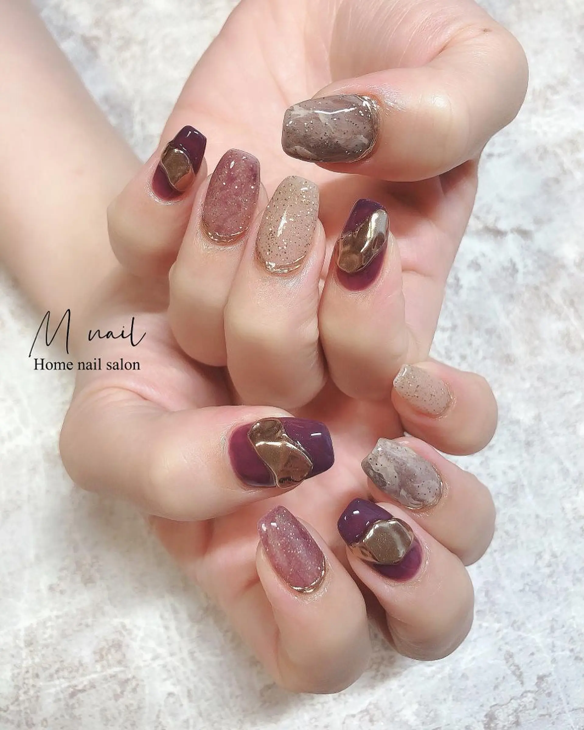 ネイル Home salon M nailのネイルデザイン