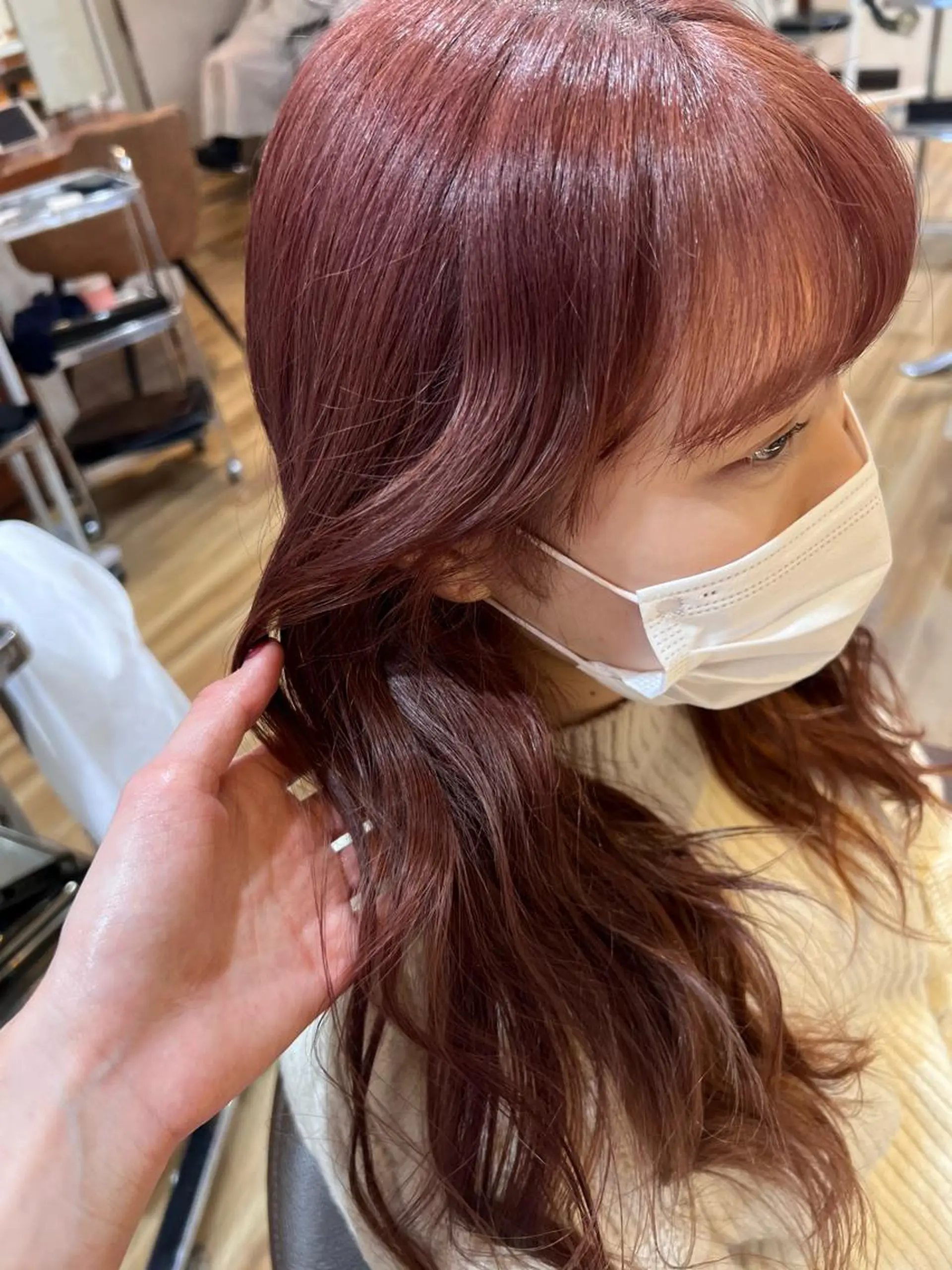 ロング カラー しみず さくら🌸のヘアスタイル